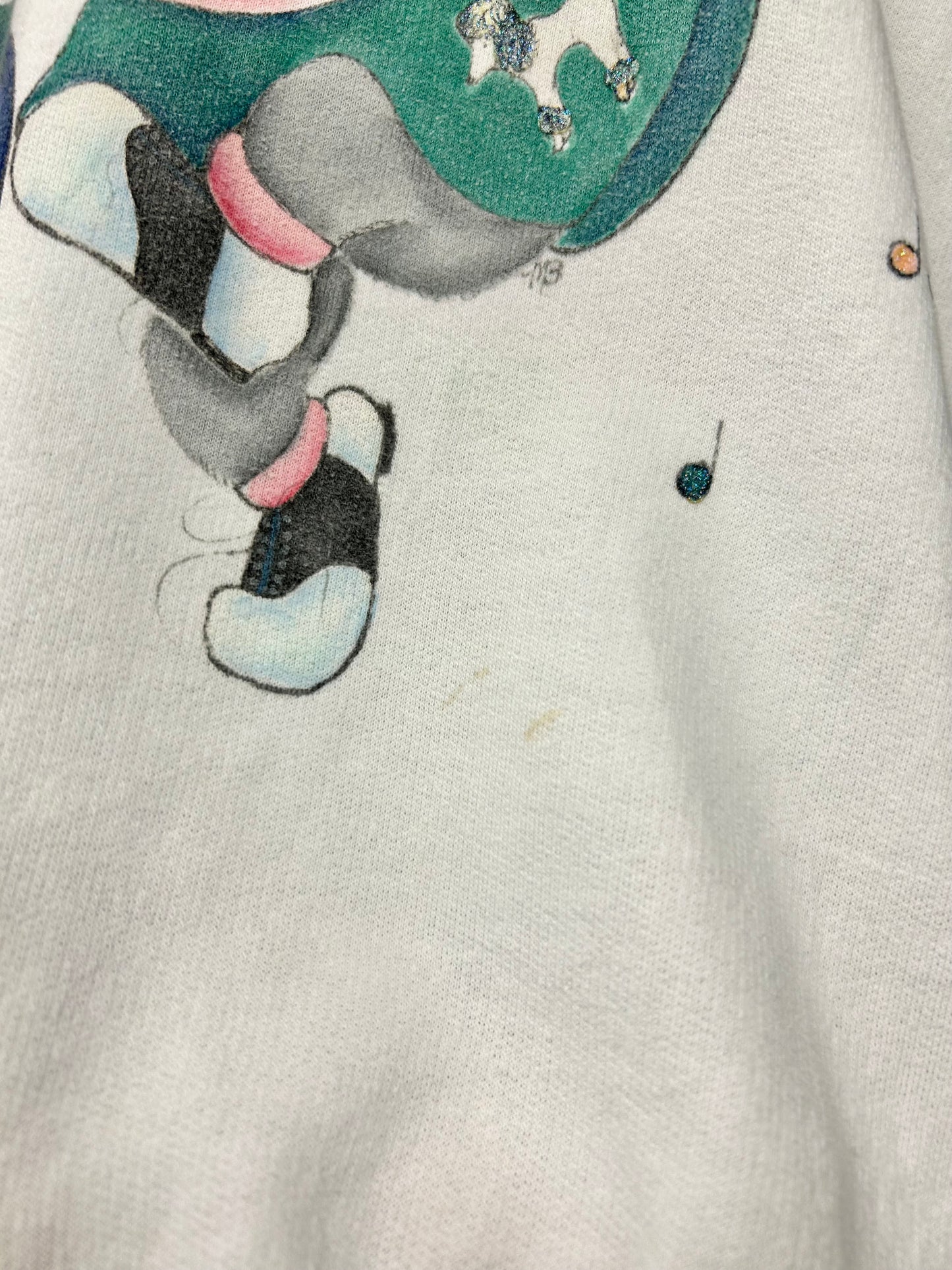 Vintage Hand Painted Sweat [J28750]