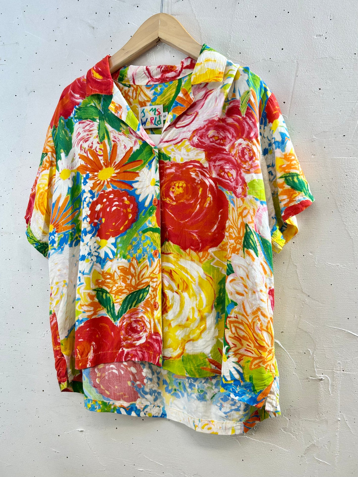 Vintage Rayon Shirt 〜JAMS WORLD〜 [F30495]