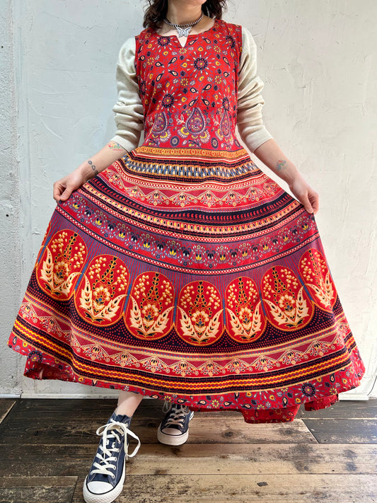 Vintage Ethnic Dress [C26461]