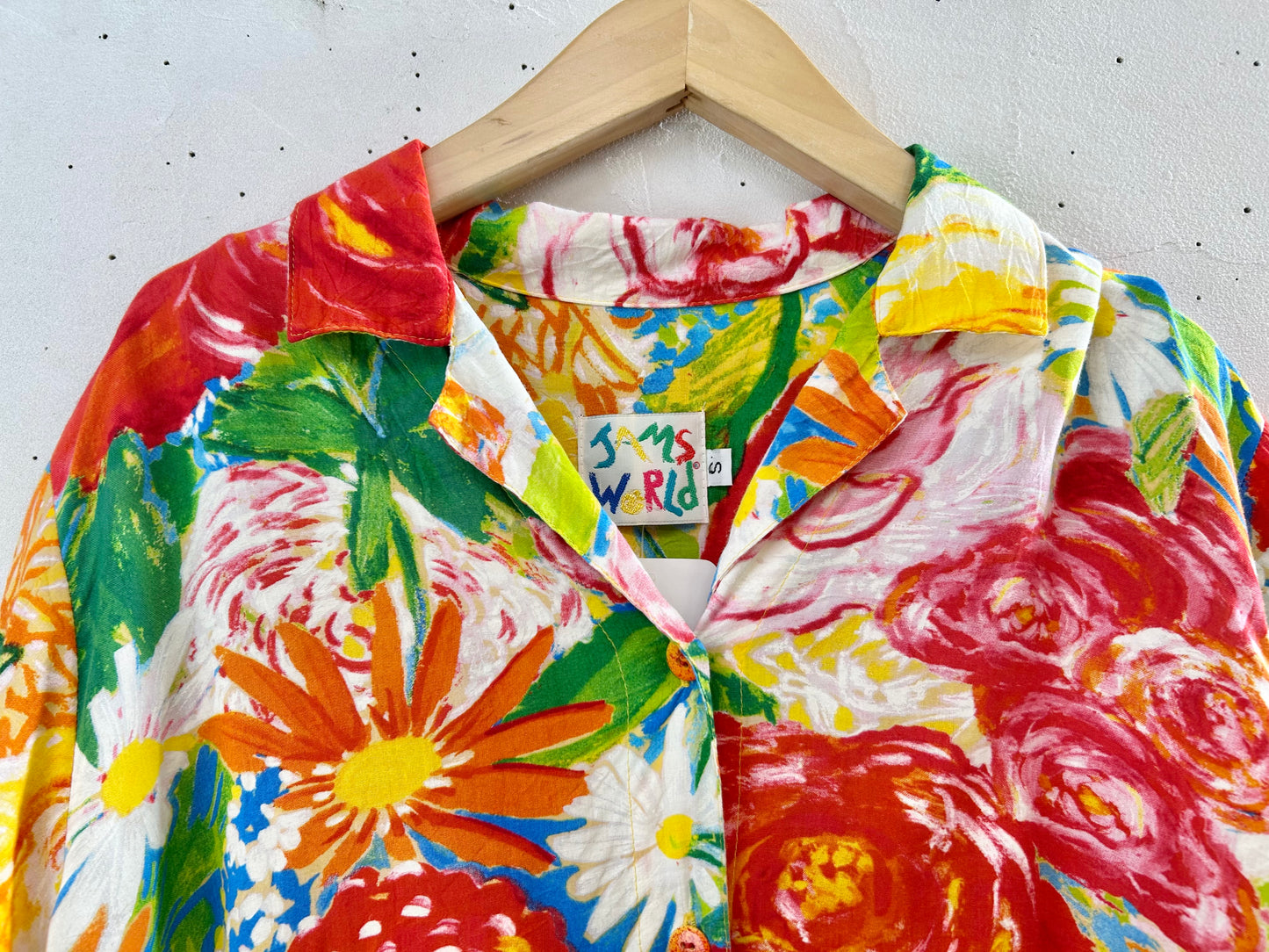 Vintage Rayon Shirt 〜JAMS WORLD〜 [F30495]