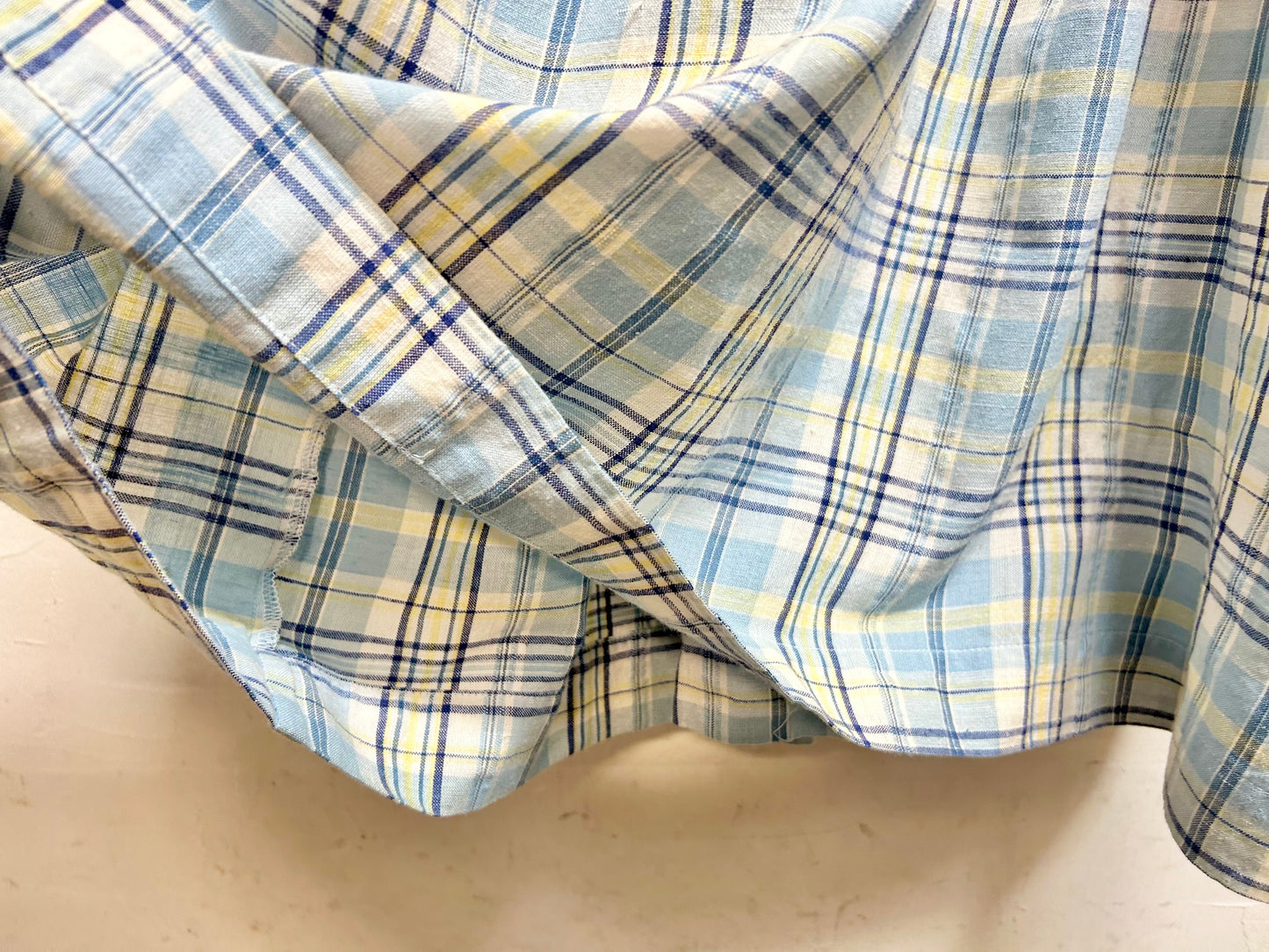 Vintage Plaid Jumper Skirt〜CASEY&MAX〜 [D26791]
