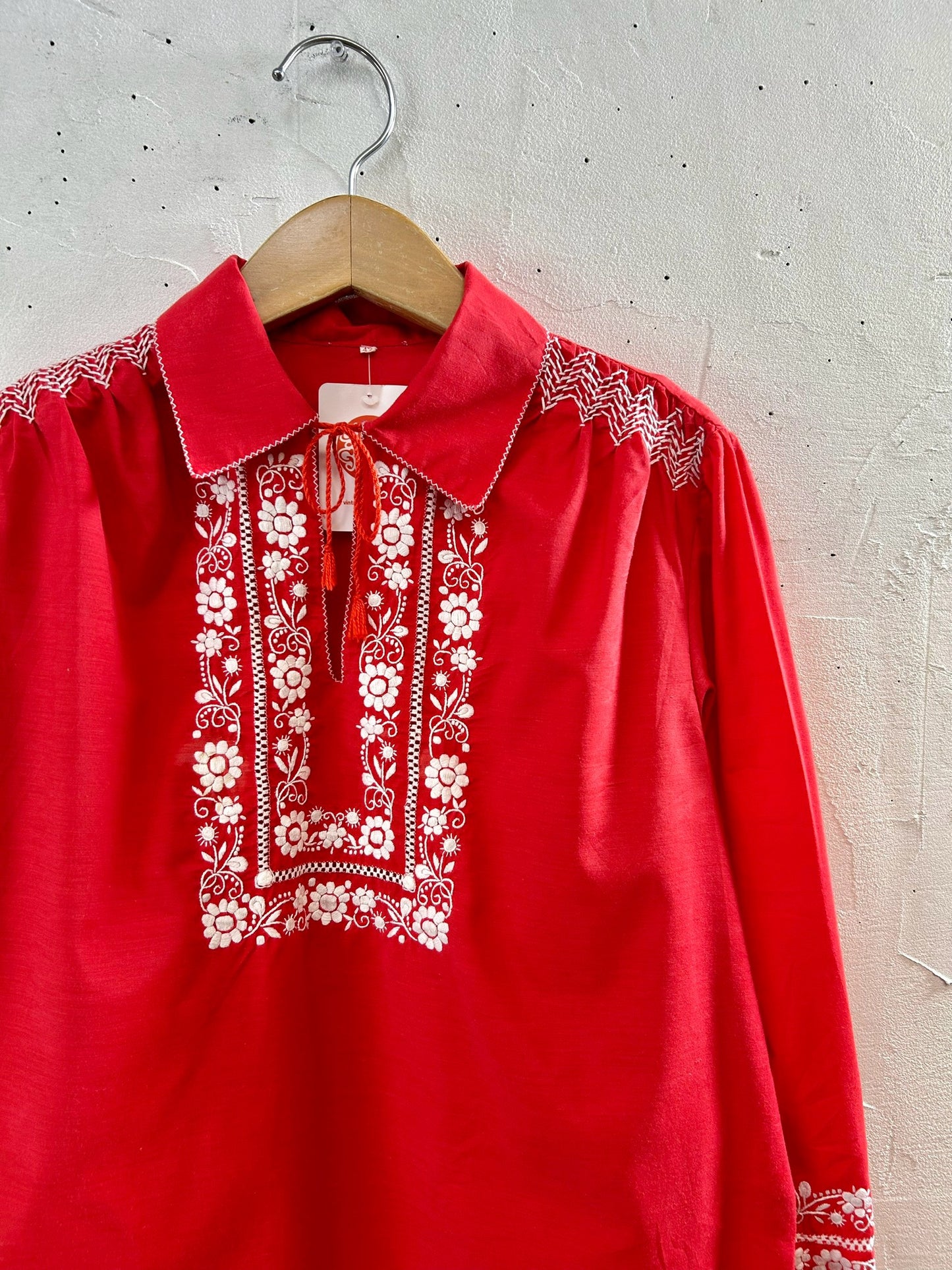 Vintage Embroidery Tunic [I28545]