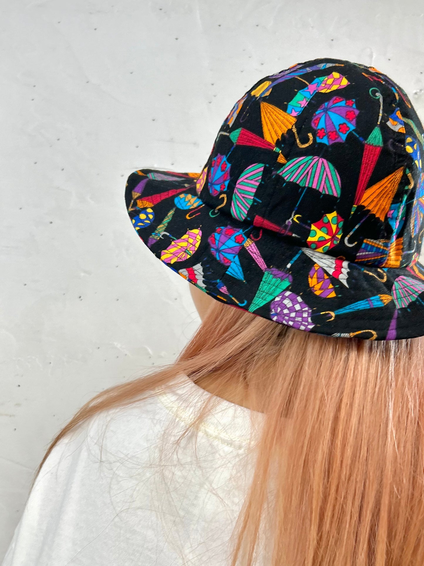 Vintage Fabric Umbrella Hat 〜Amy Nina〜 [F27661]