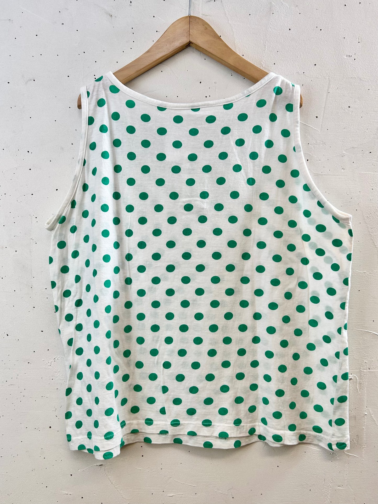 Vintage Henry Neck Tank Top [F30490]