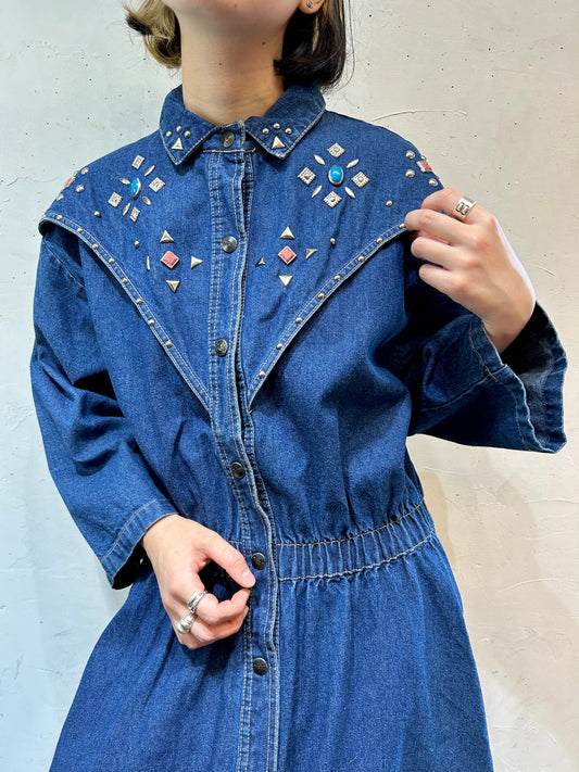 Vintage Denim Dress [K25454]