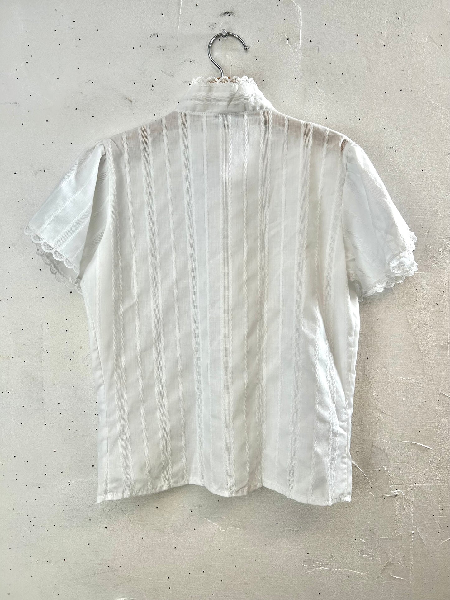 Vintage White Blouse [C29872]