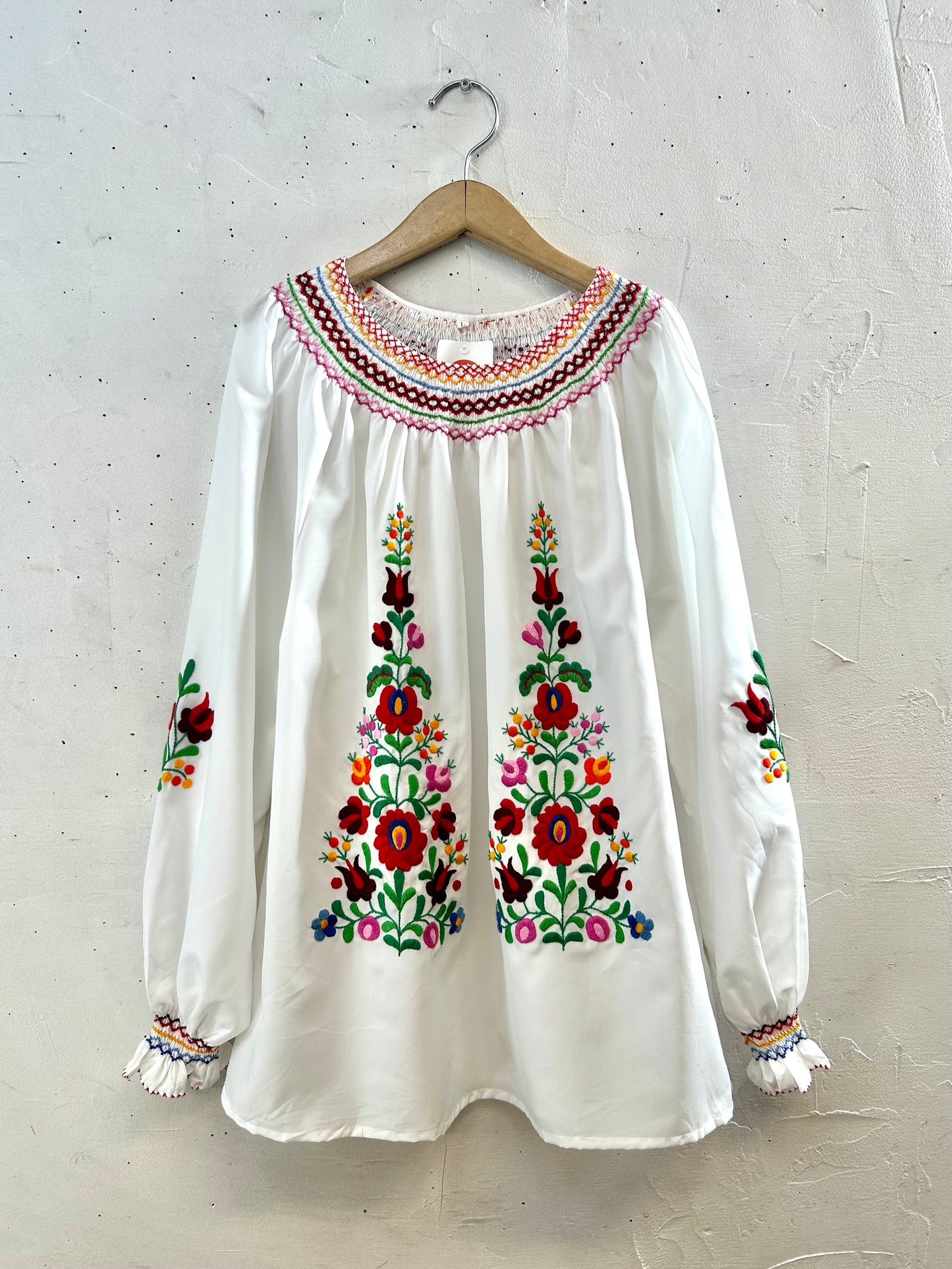 Vintage Embroidery Tunic [I28544]