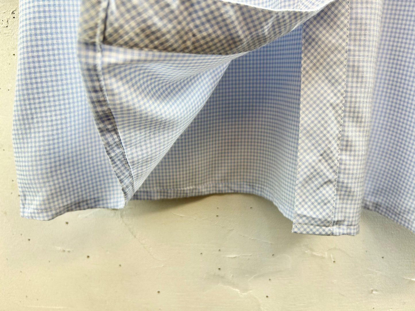 Vintage Gingham Plaid Blouse [E30288]