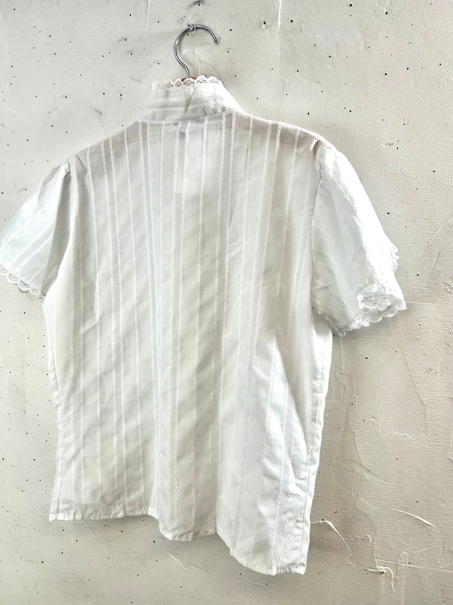 Vintage White Blouse [C29872]