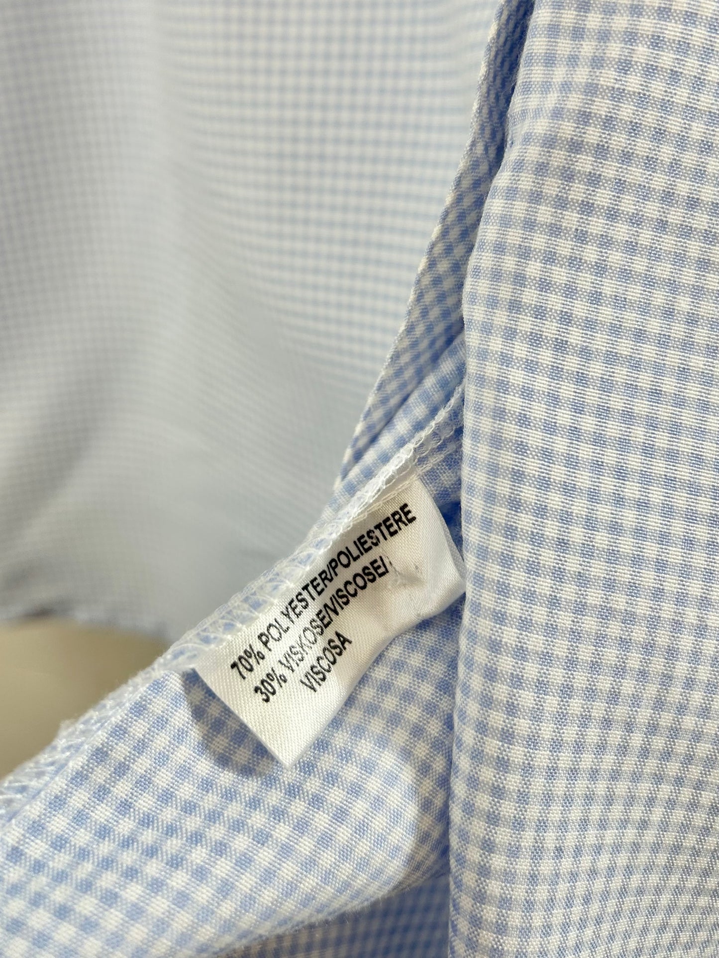 Vintage Gingham Plaid Blouse [E30288]