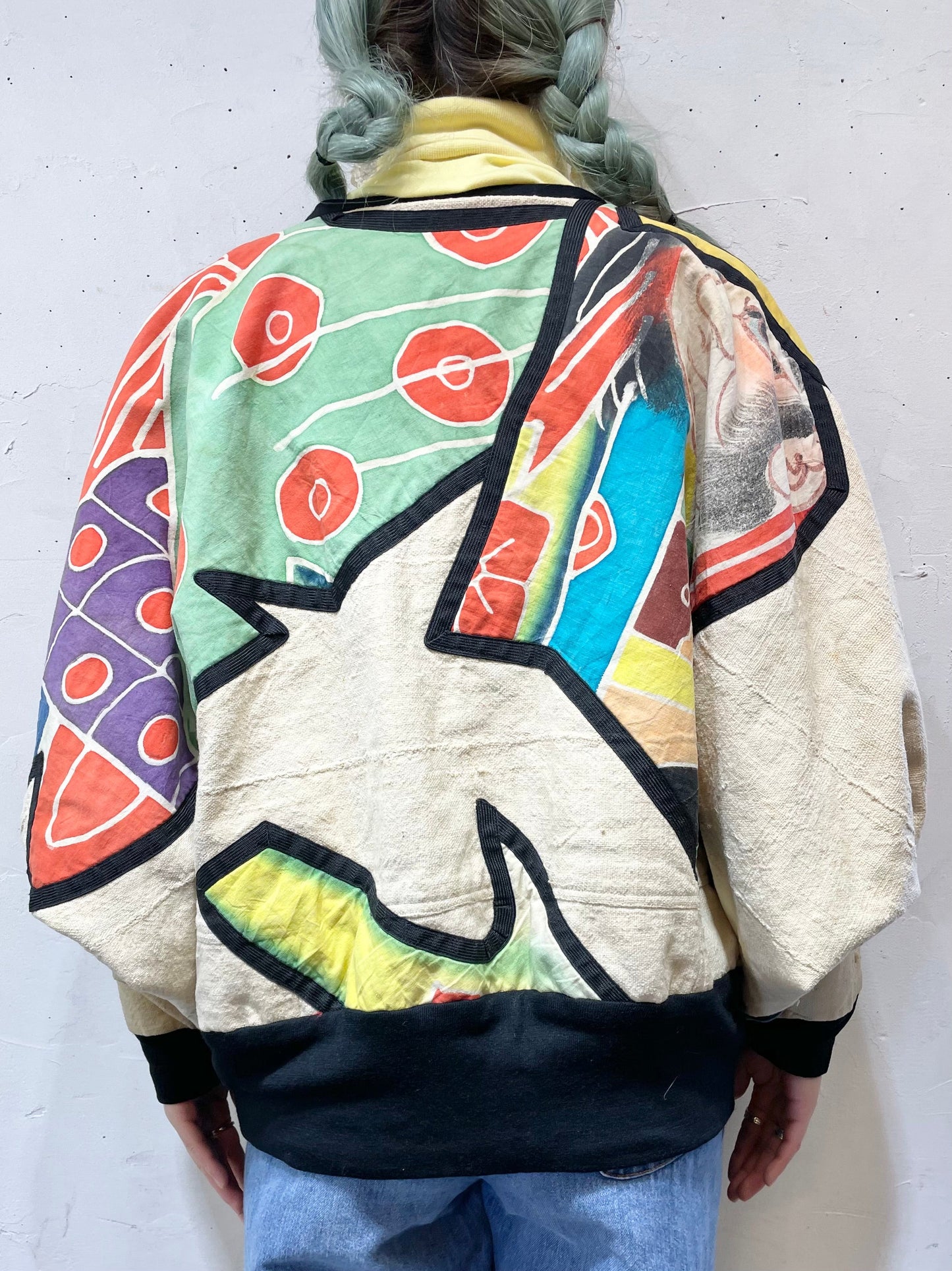 Vintage Japonism Patchwork Jacket [A25919]