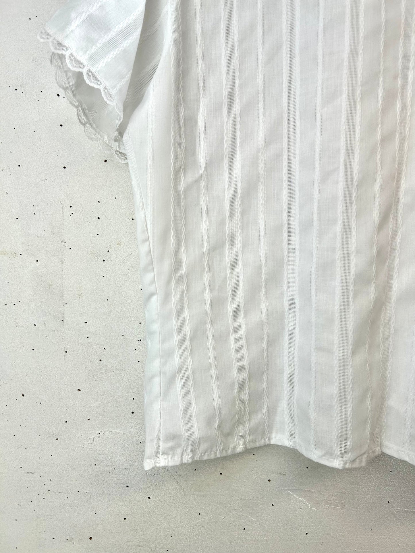 Vintage White Blouse [C29872]
