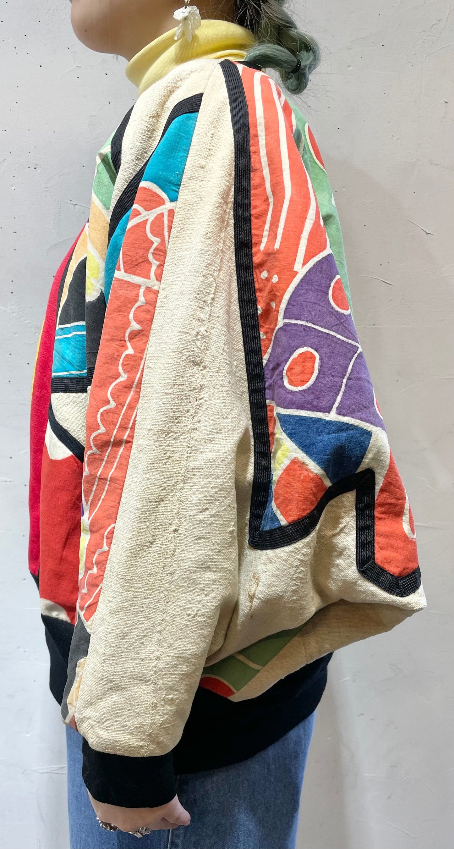 Vintage Japonism Patchwork Jacket [A25919]