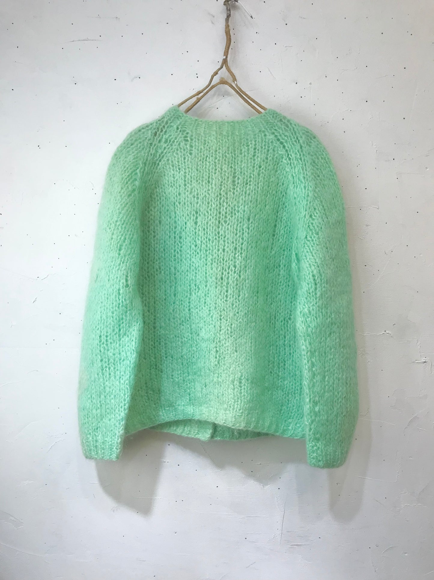 Vintage Hand Knit Cardigan  MADE IN ITALY [K25428]