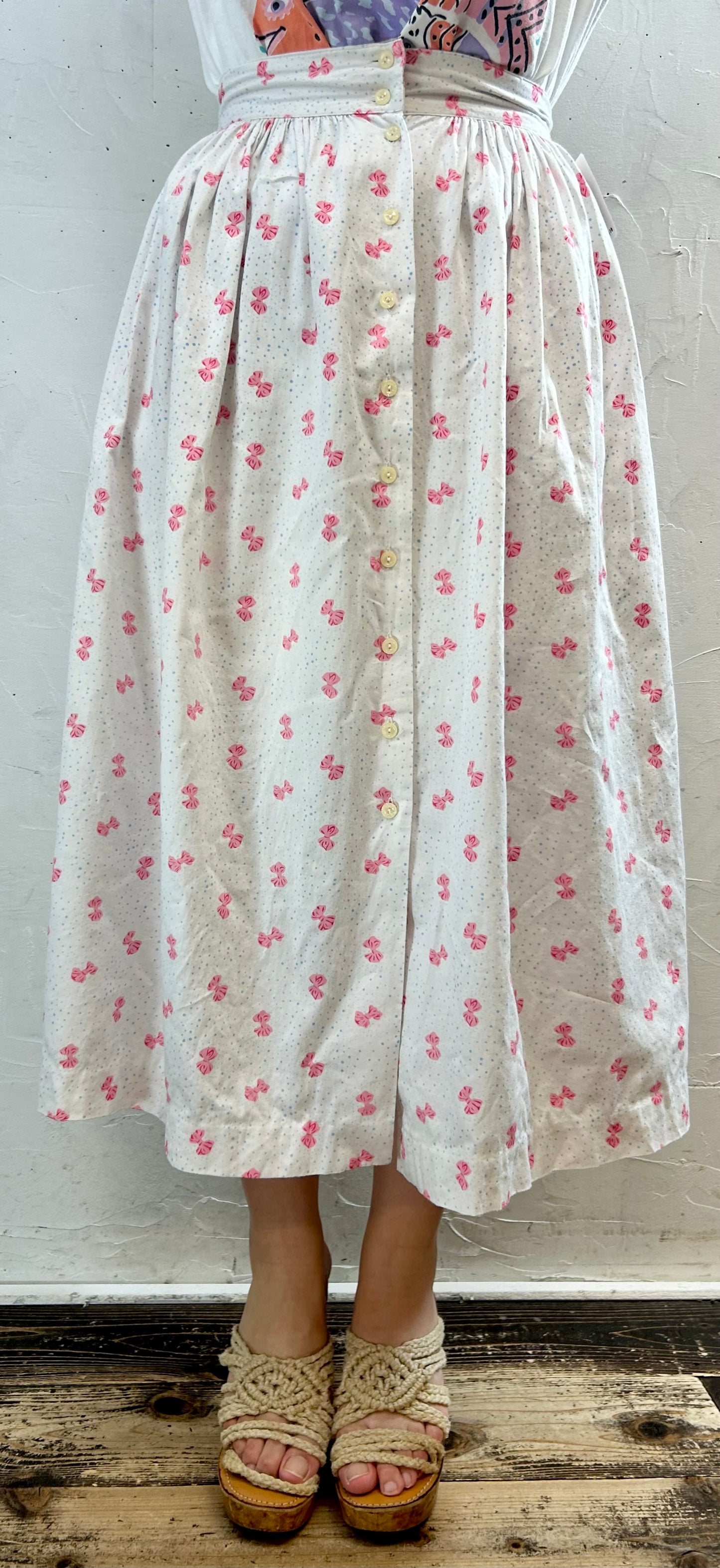 Vintage Cotton Skirt [G27814]