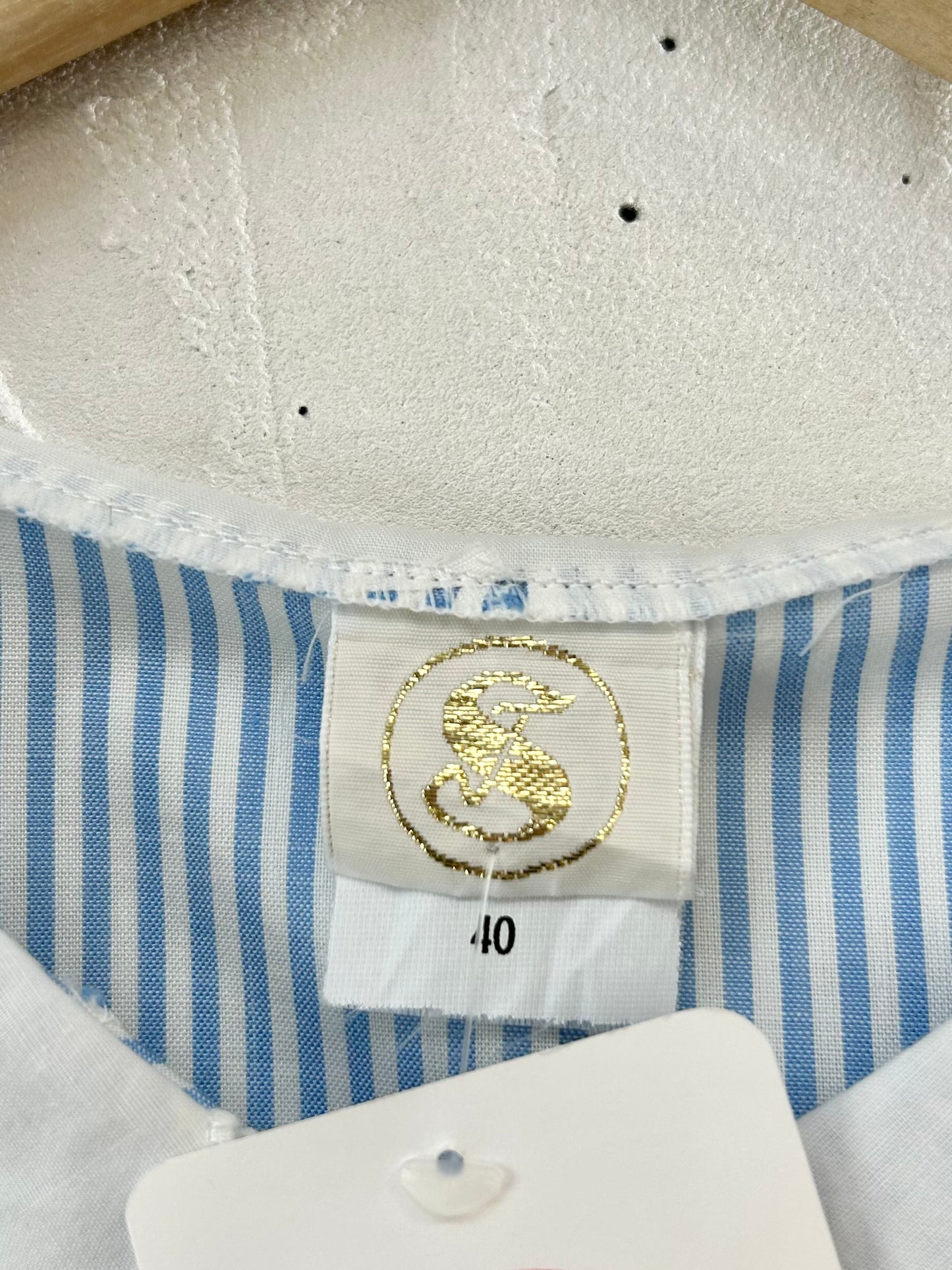 Vintage Stripe Blouse MADE IN GERMANY [E30287]