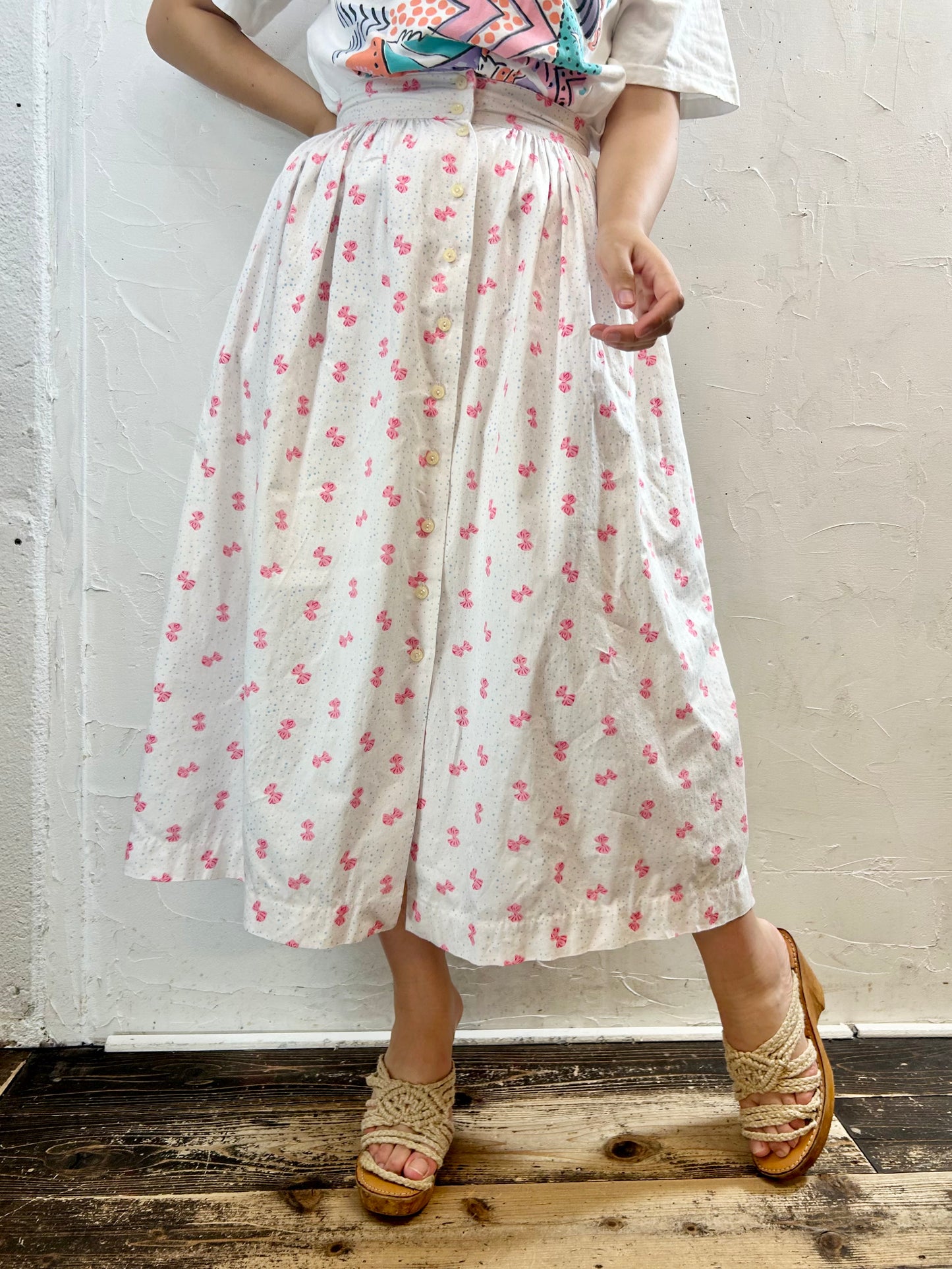 Vintage Cotton Skirt [G27814]