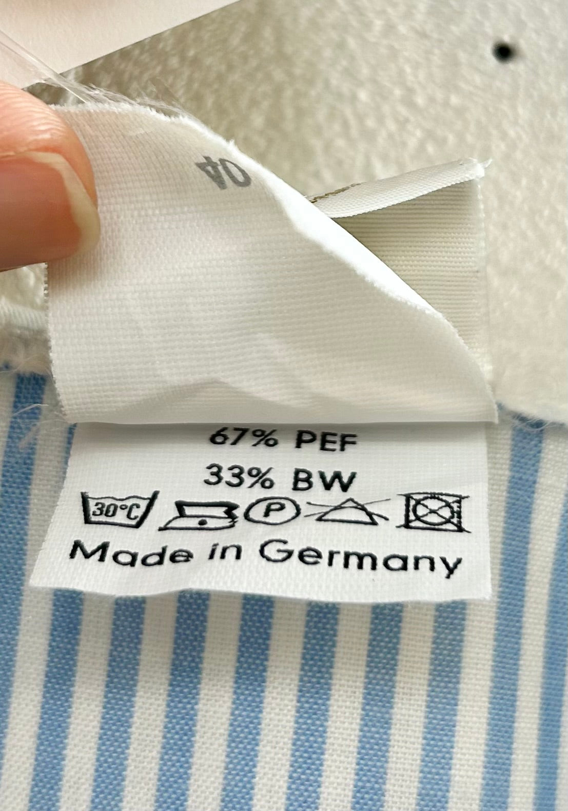Vintage Stripe Blouse MADE IN GERMANY [E30287]
