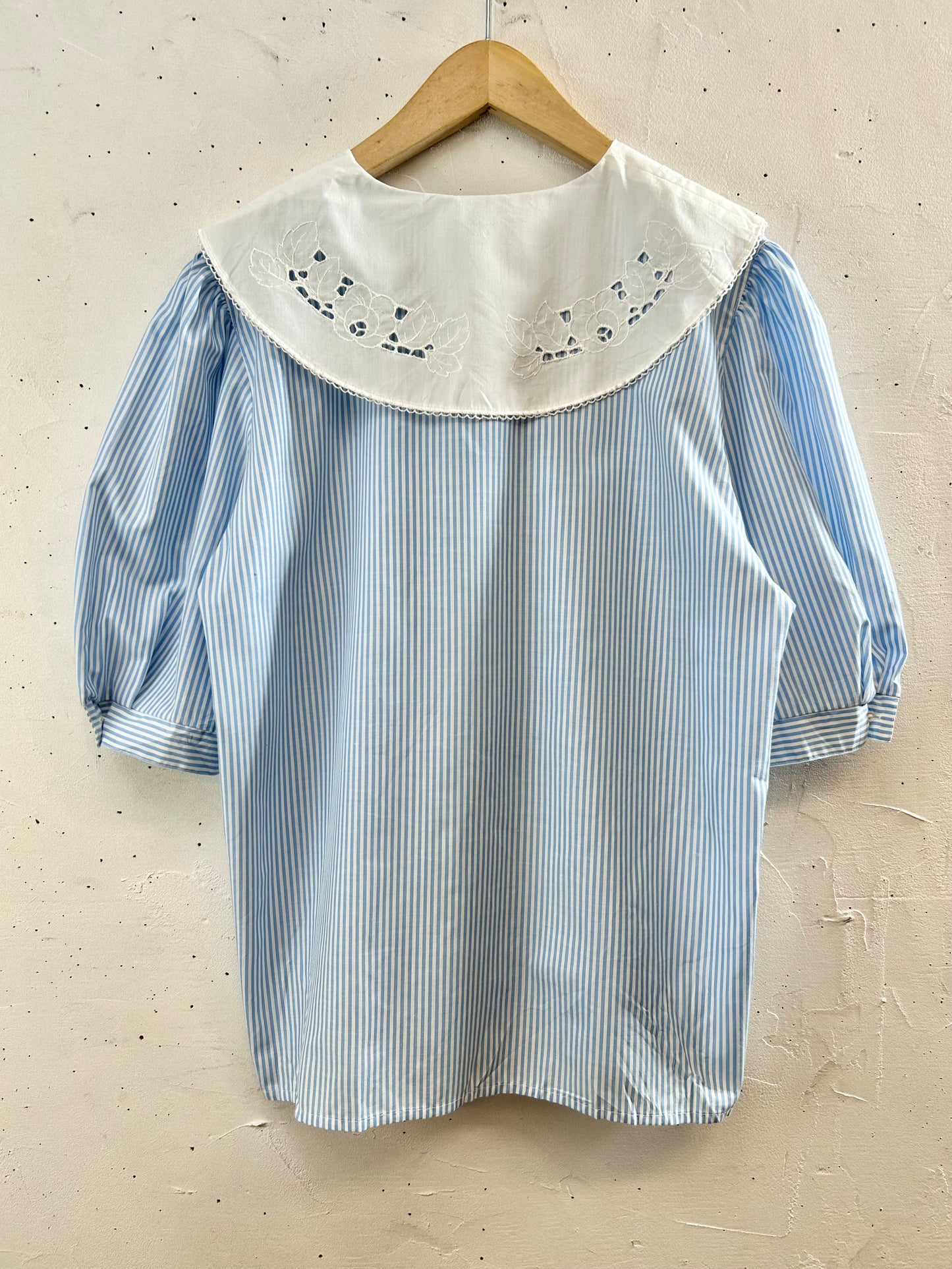 Vintage Stripe Blouse MADE IN GERMANY [E30287]