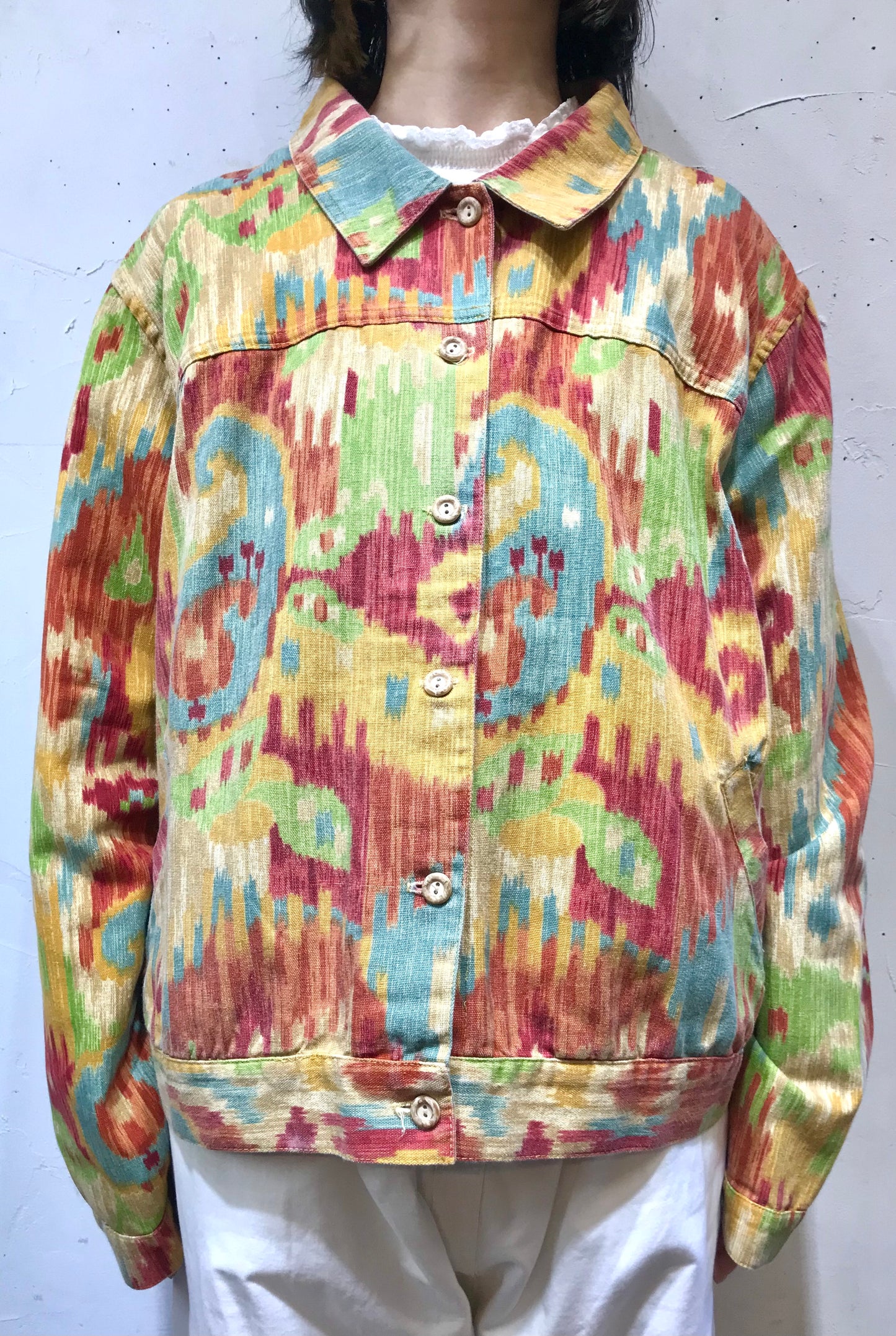 Vintage Cotton Jacket MADE IN USA [A26098]