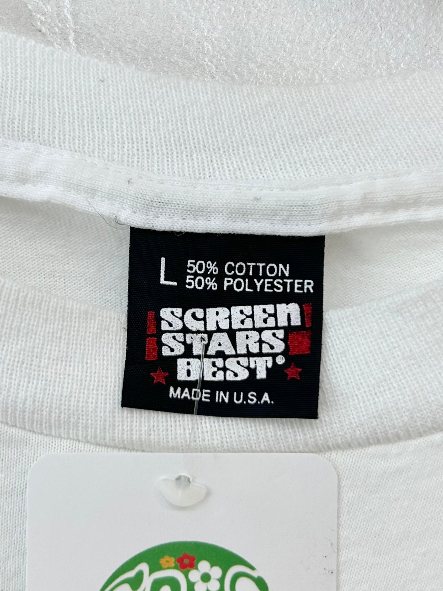 '90s Vintage Handpainted T-Shirt MADE IN USA 〜SCREEN STARS BEST〜 [E30286]