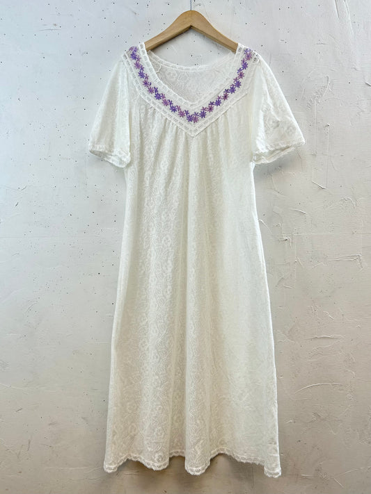 Vintage Lace Dress [E30285]