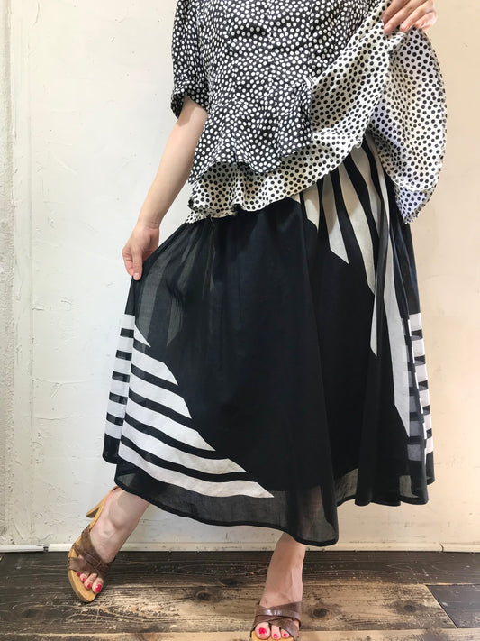 Vintage Cotton Skirt [G24641]