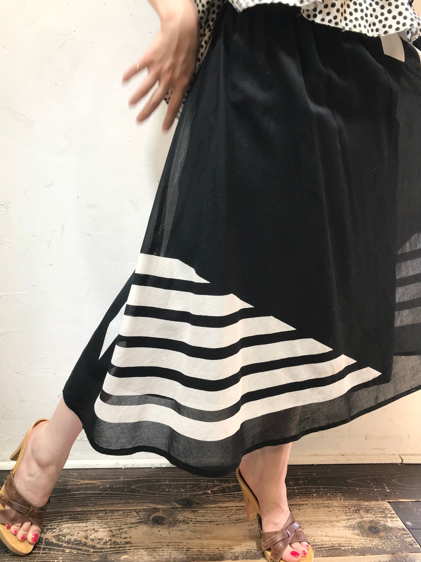 Vintage Cotton Skirt [G24641]