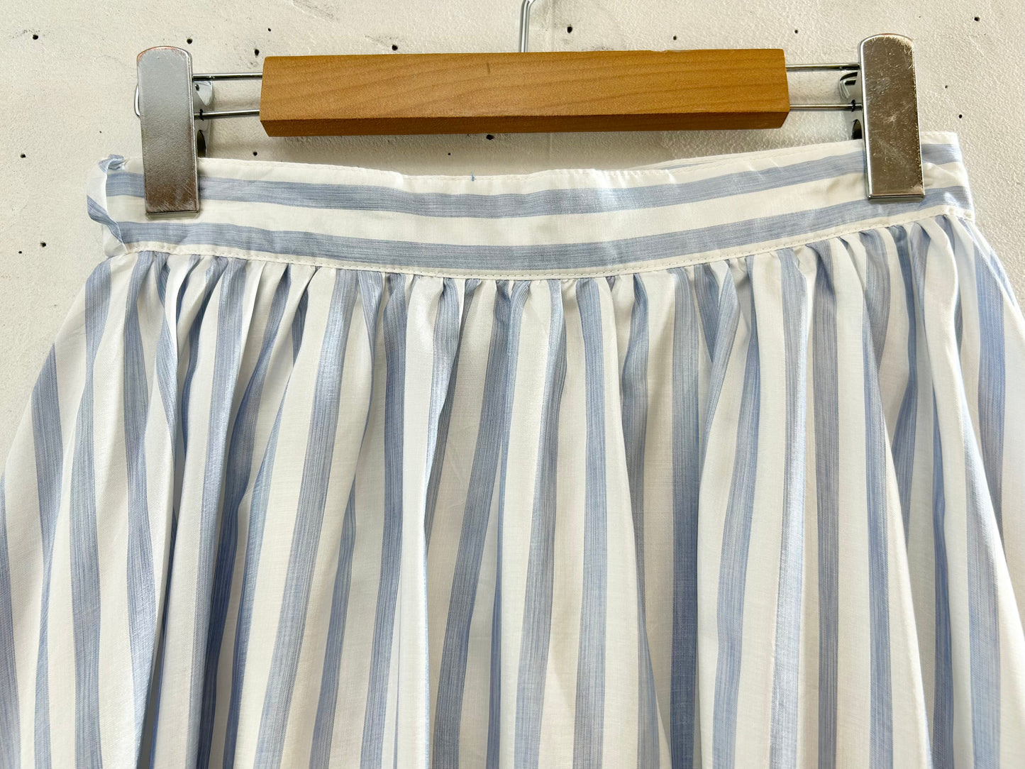 Vintage Stripe Skirt  MADE lN W.GERMANY [E30289]