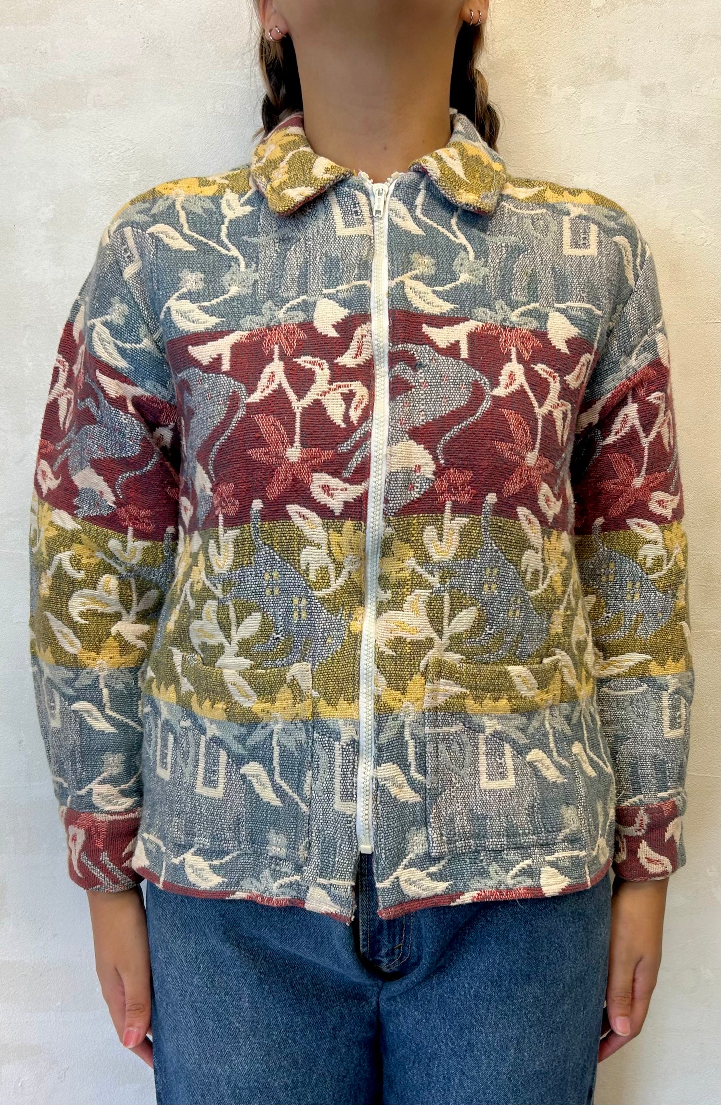 Vintage Rug Jacket [H28331]