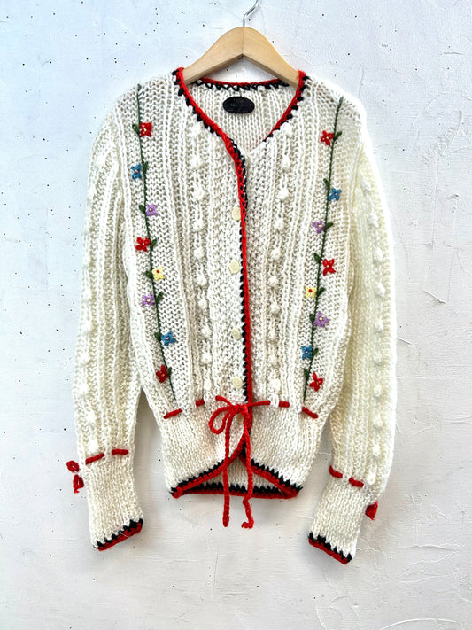 Vintage  Knit Cardigan [K28998]