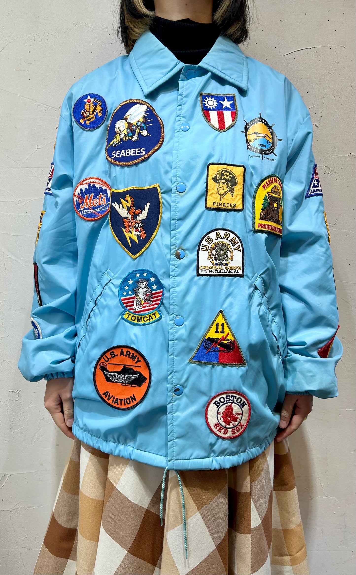 ’80s Vintage Wappen Jacket [L25751]