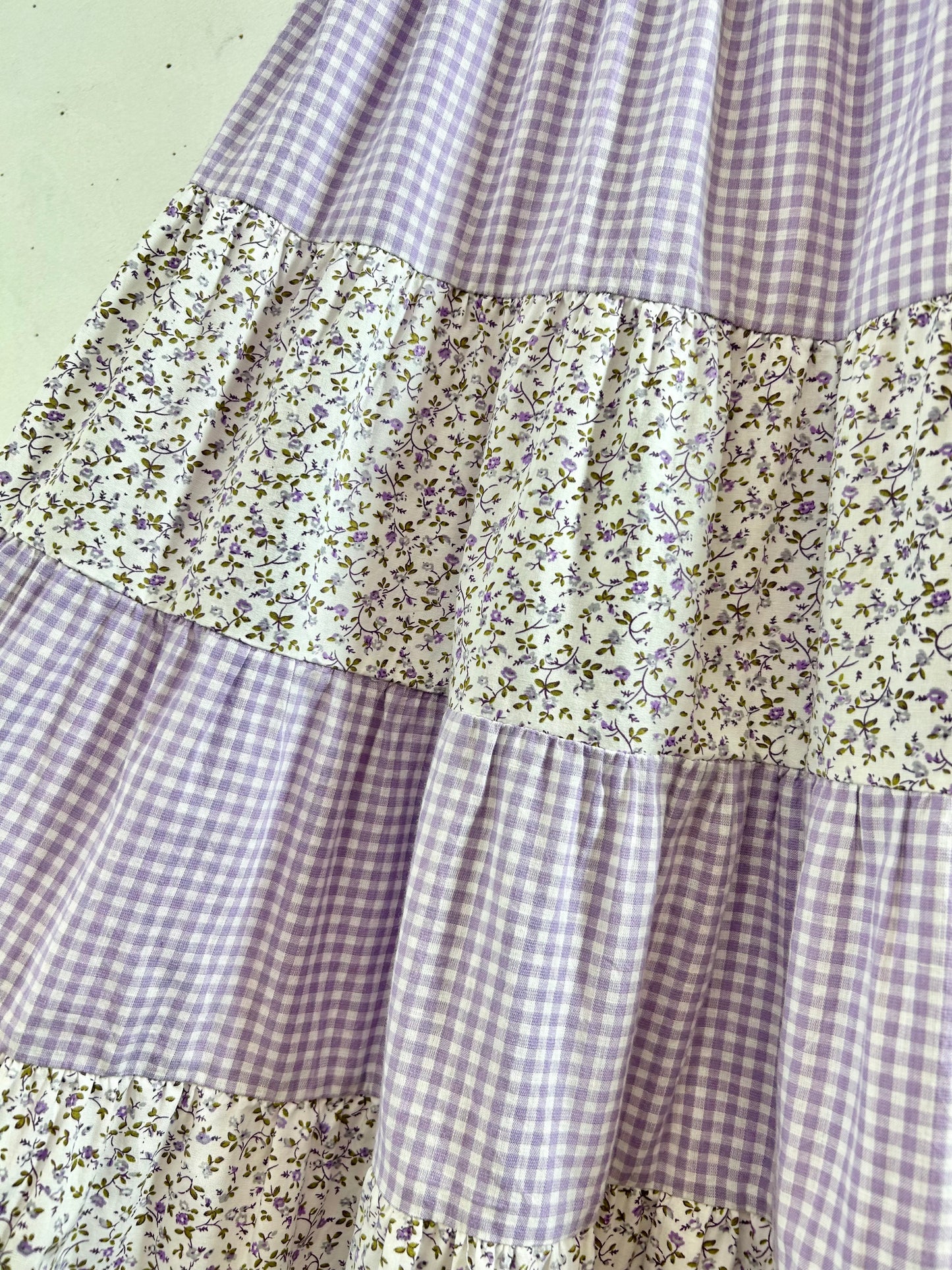 Vintage Tiered Skirt [E30284]