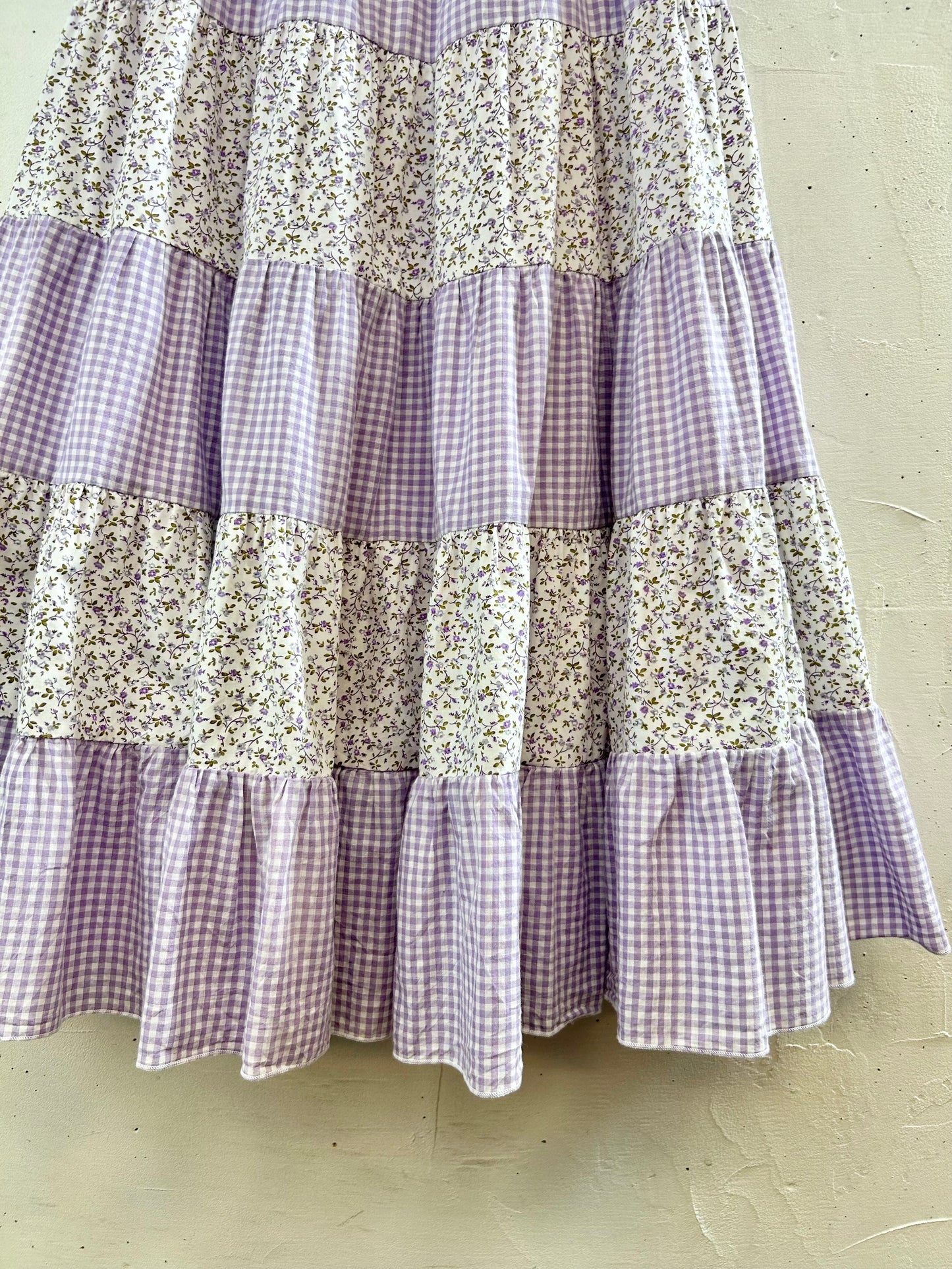 Vintage Tiered Skirt [E30284]