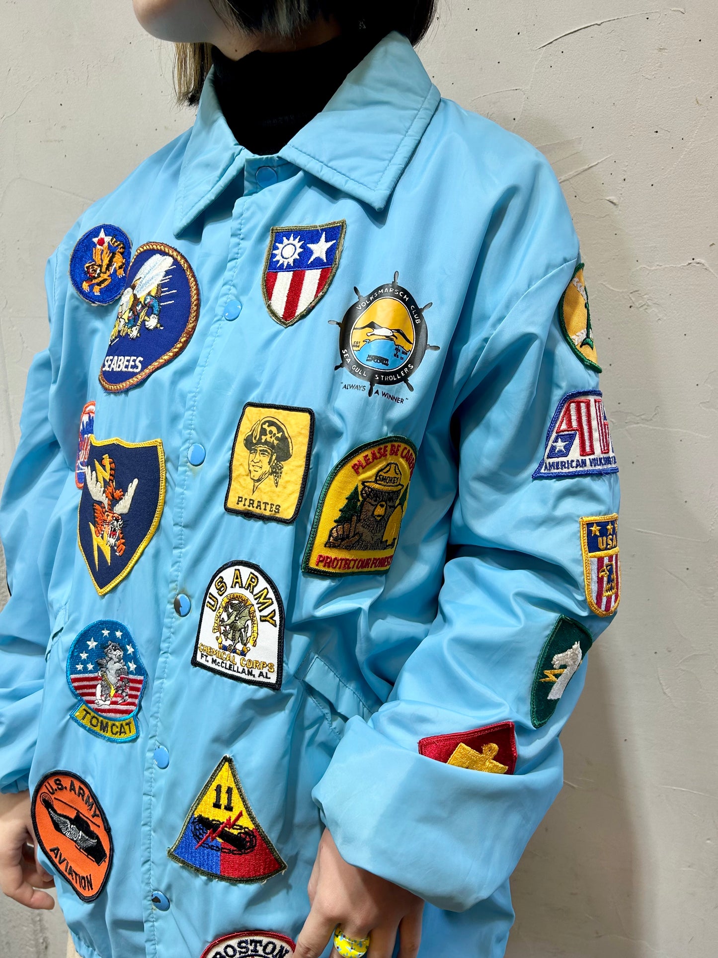 ’80s Vintage Wappen Jacket [L25751]