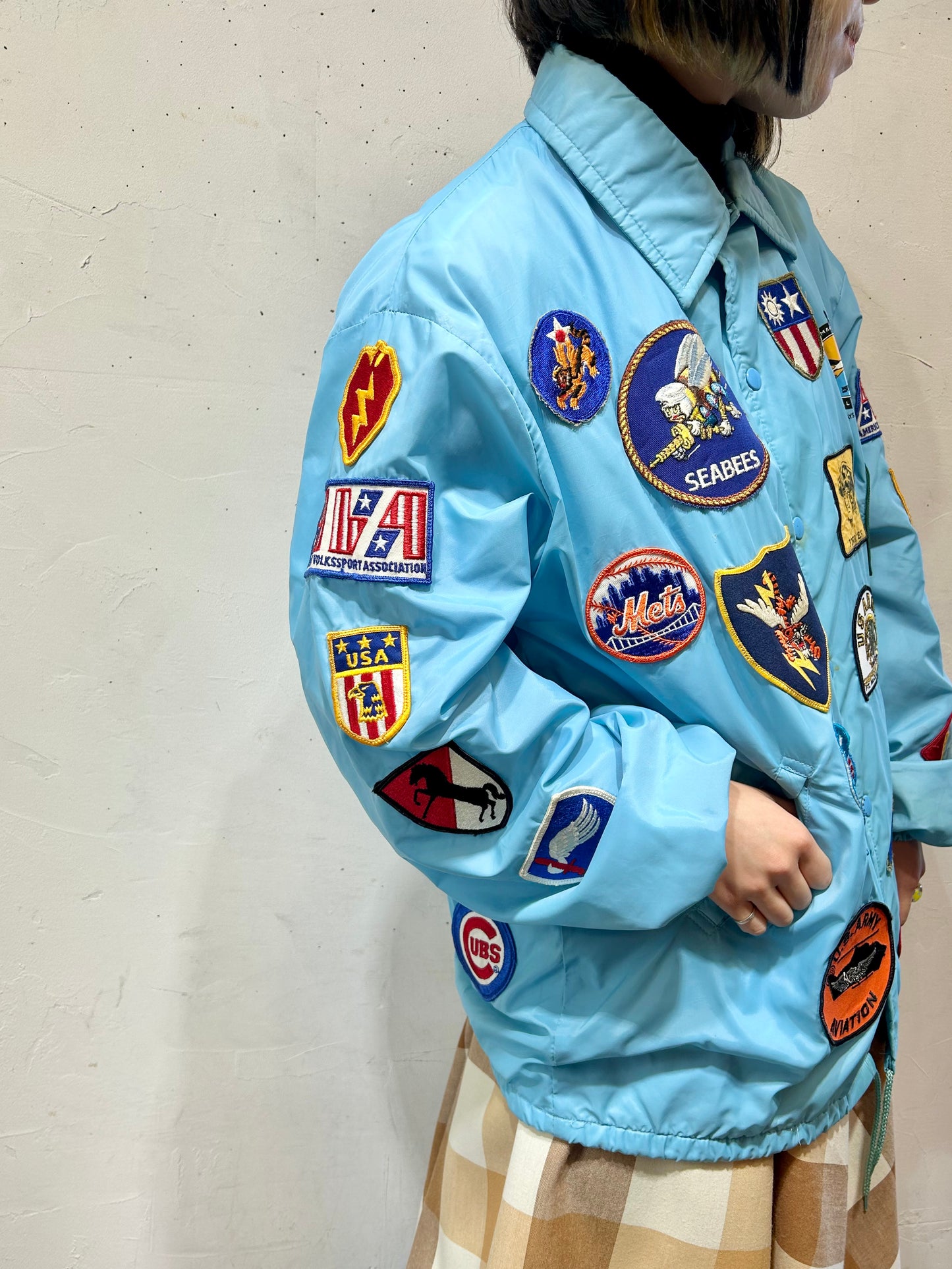 ’80s Vintage Wappen Jacket [L25751]