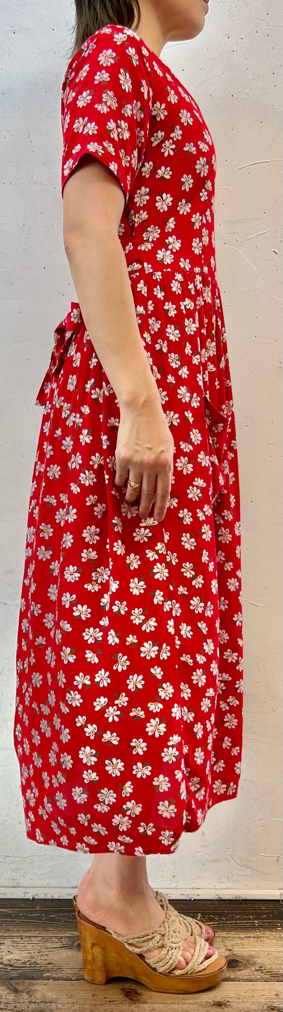 Vintage Flower Dress [E27222]