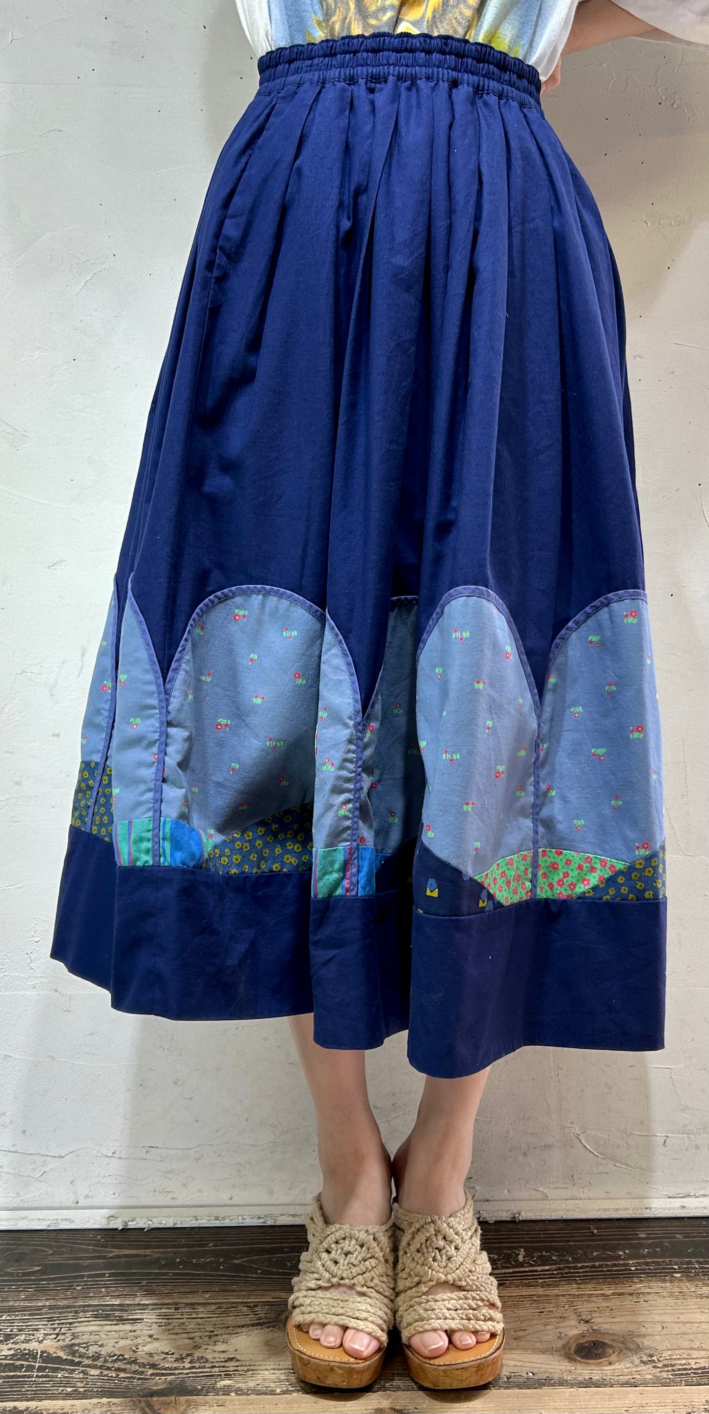 Vintage Patch Skirt 〜sigikid〜 [D26793]