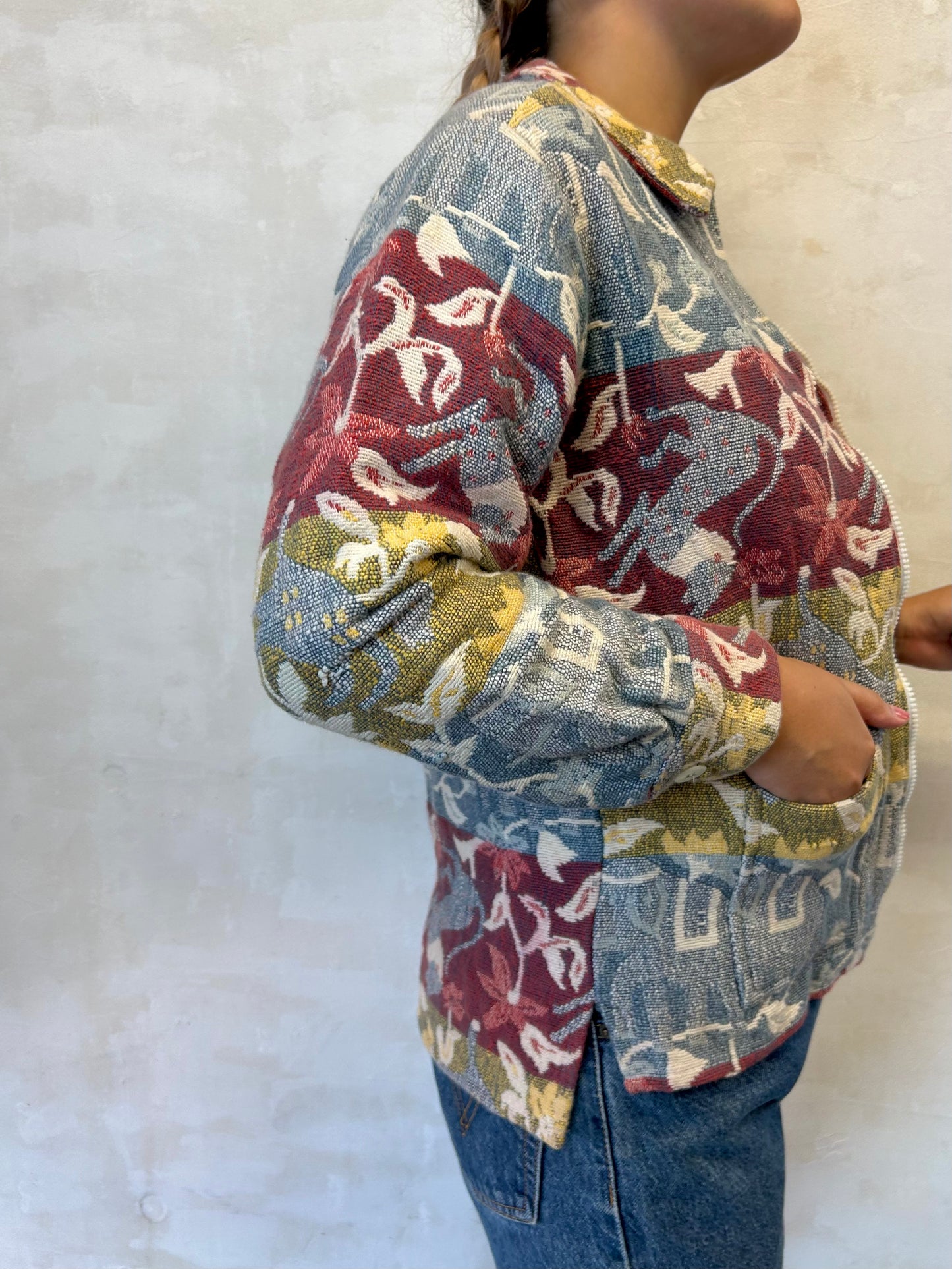 Vintage Rug Jacket [H28331]