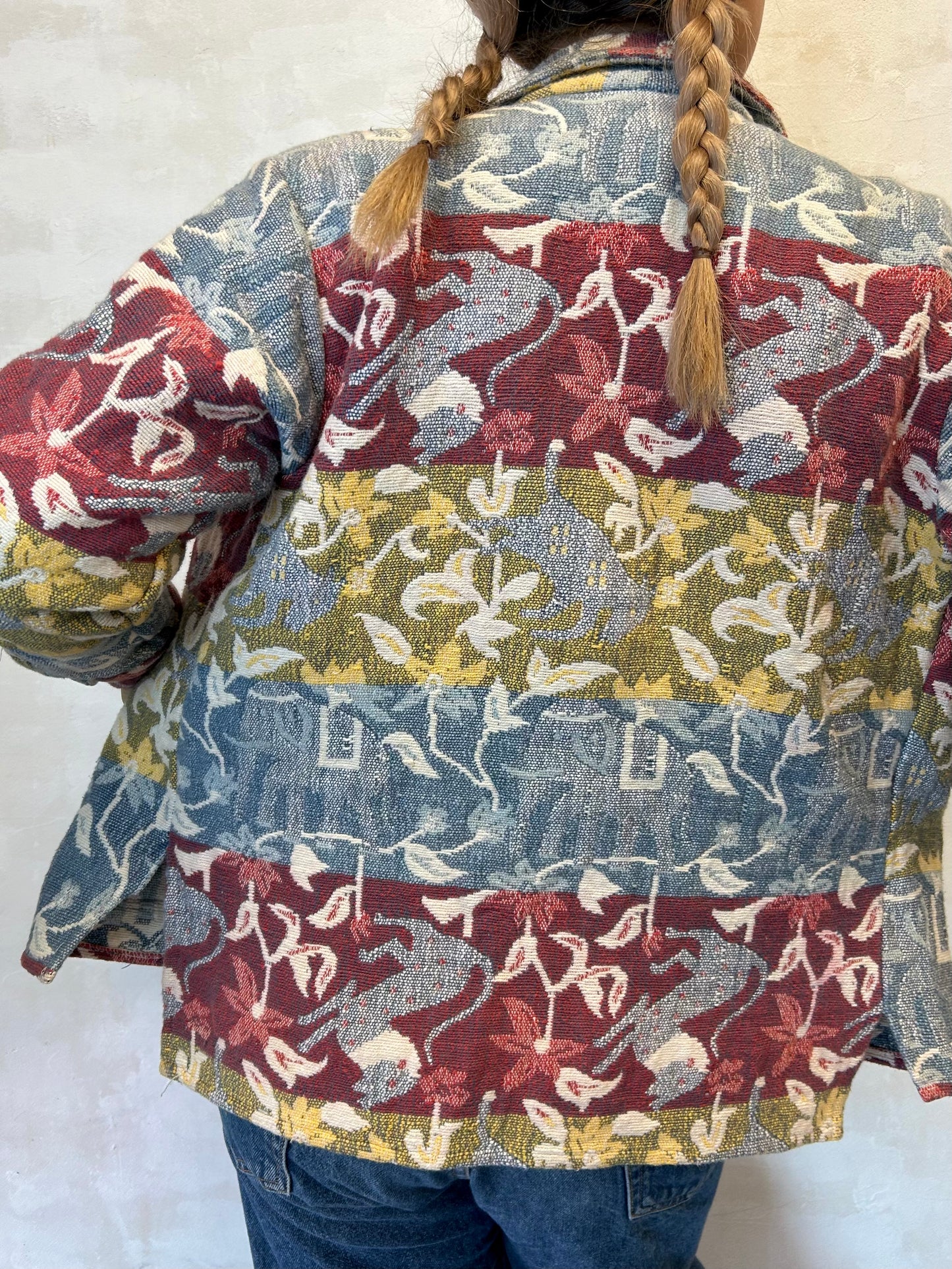 Vintage Rug Jacket [H28331]