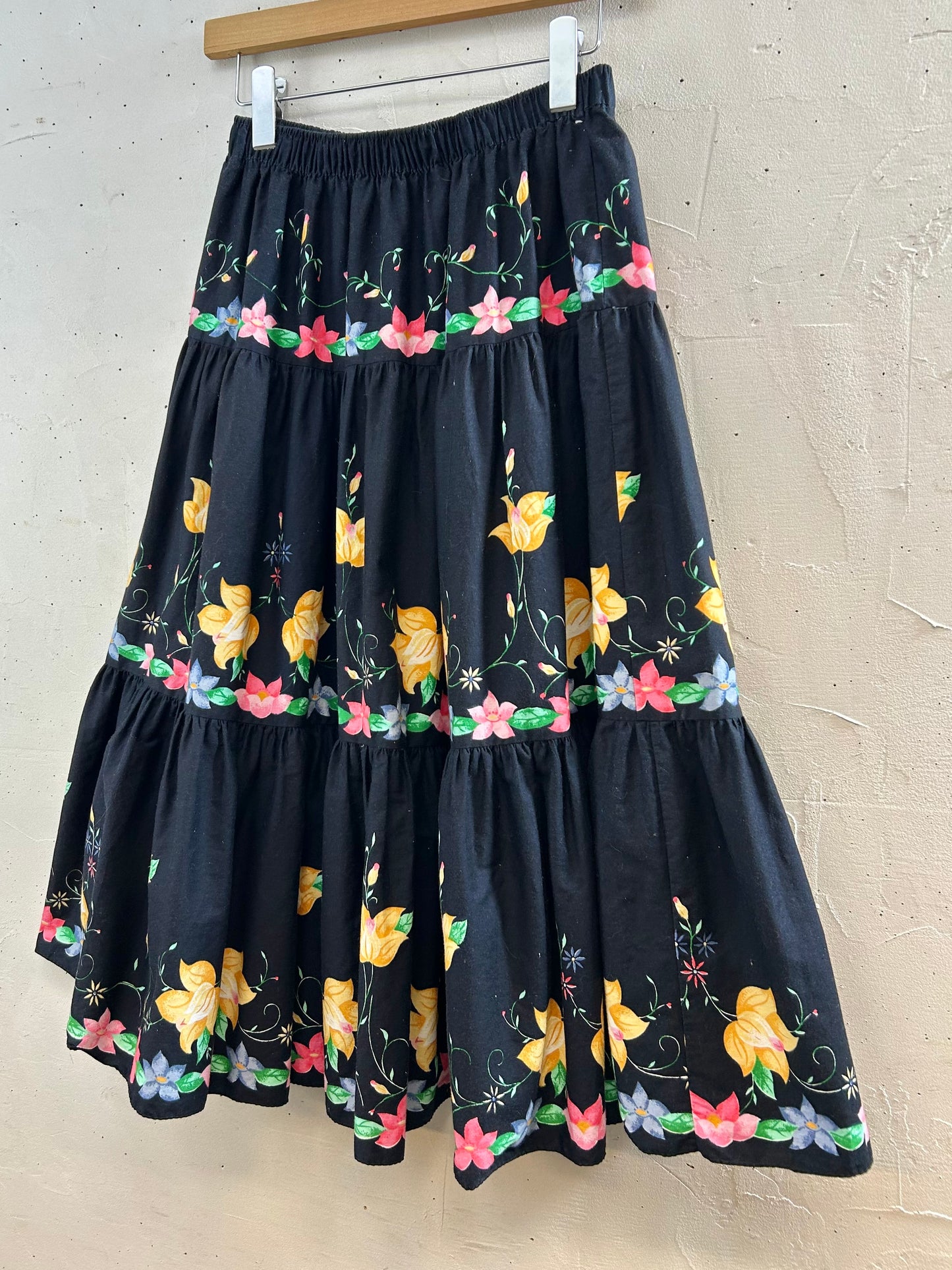 Vintage Tiered Skirt [D30066]