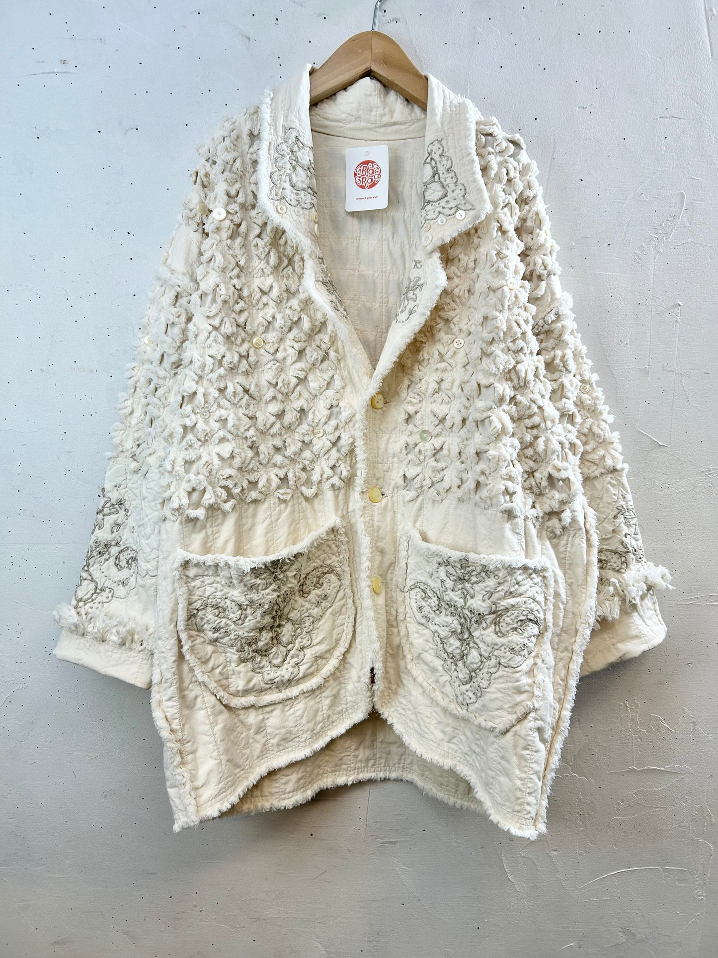 Vintage Slash Quilt Jacket [D30069]