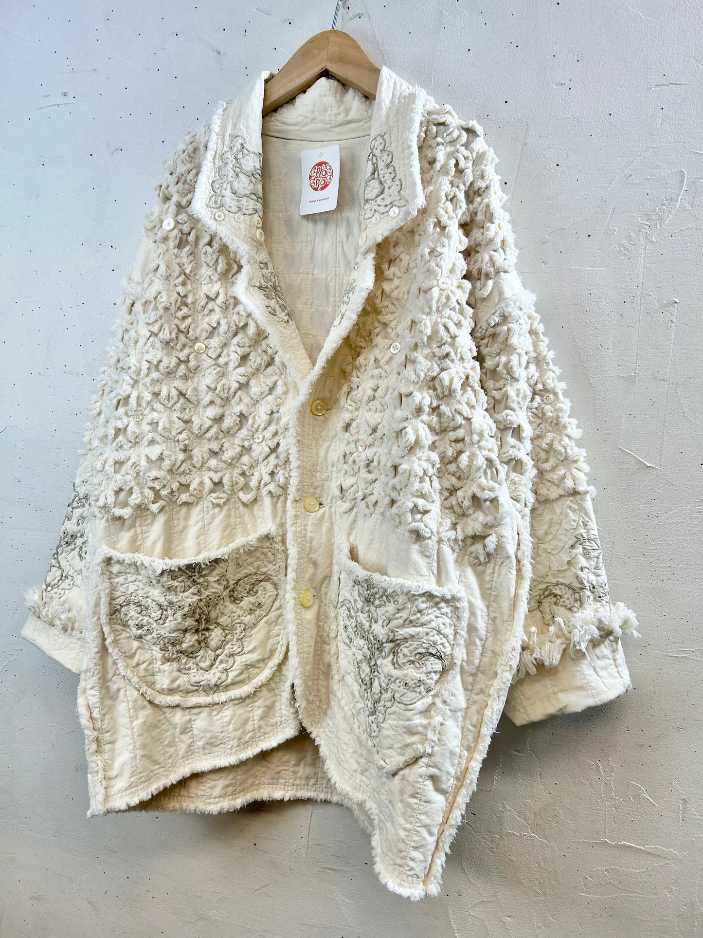 Vintage Slash Quilt Jacket [D30069]