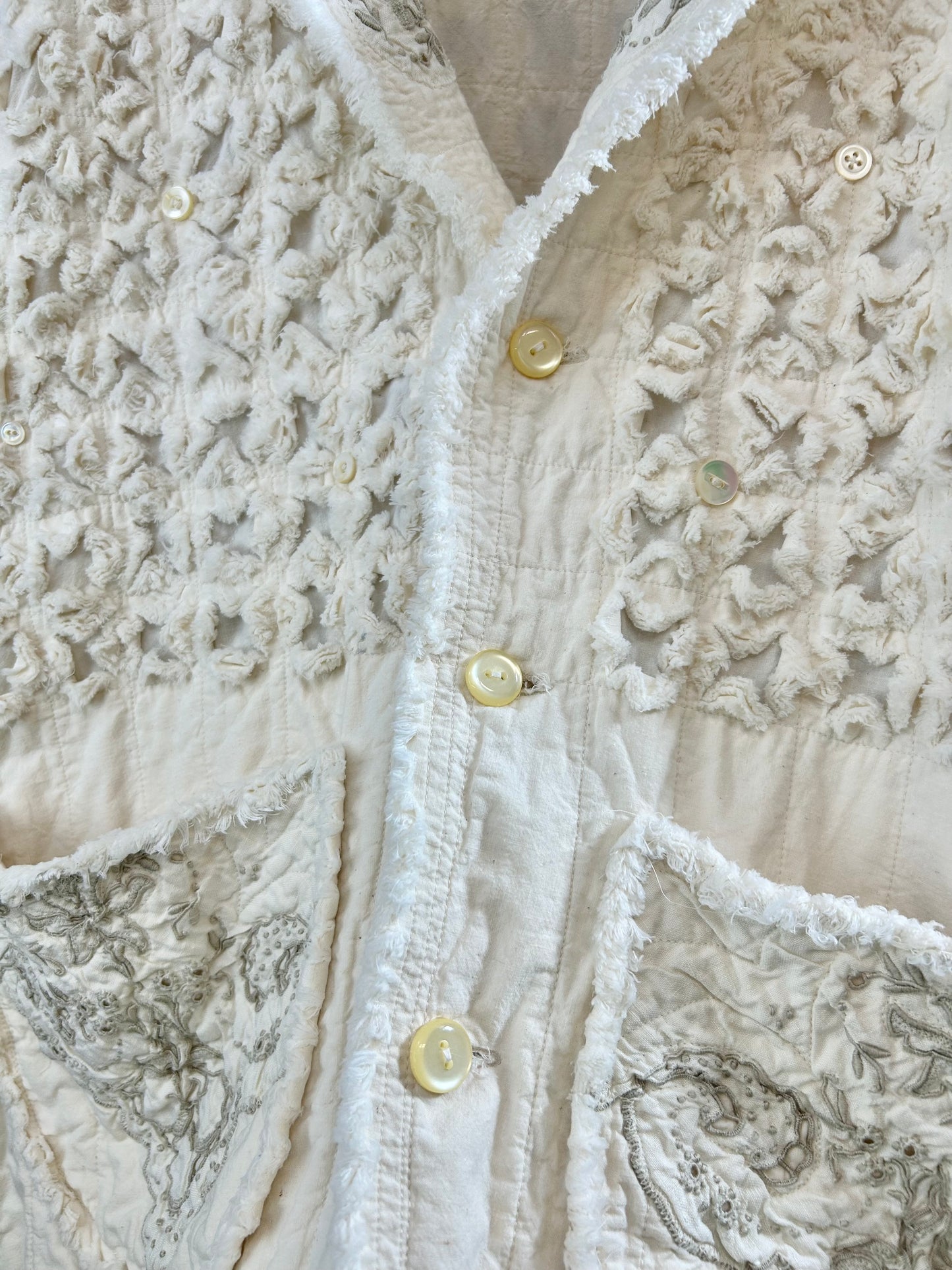 Vintage Slash Quilt Jacket [D30069]