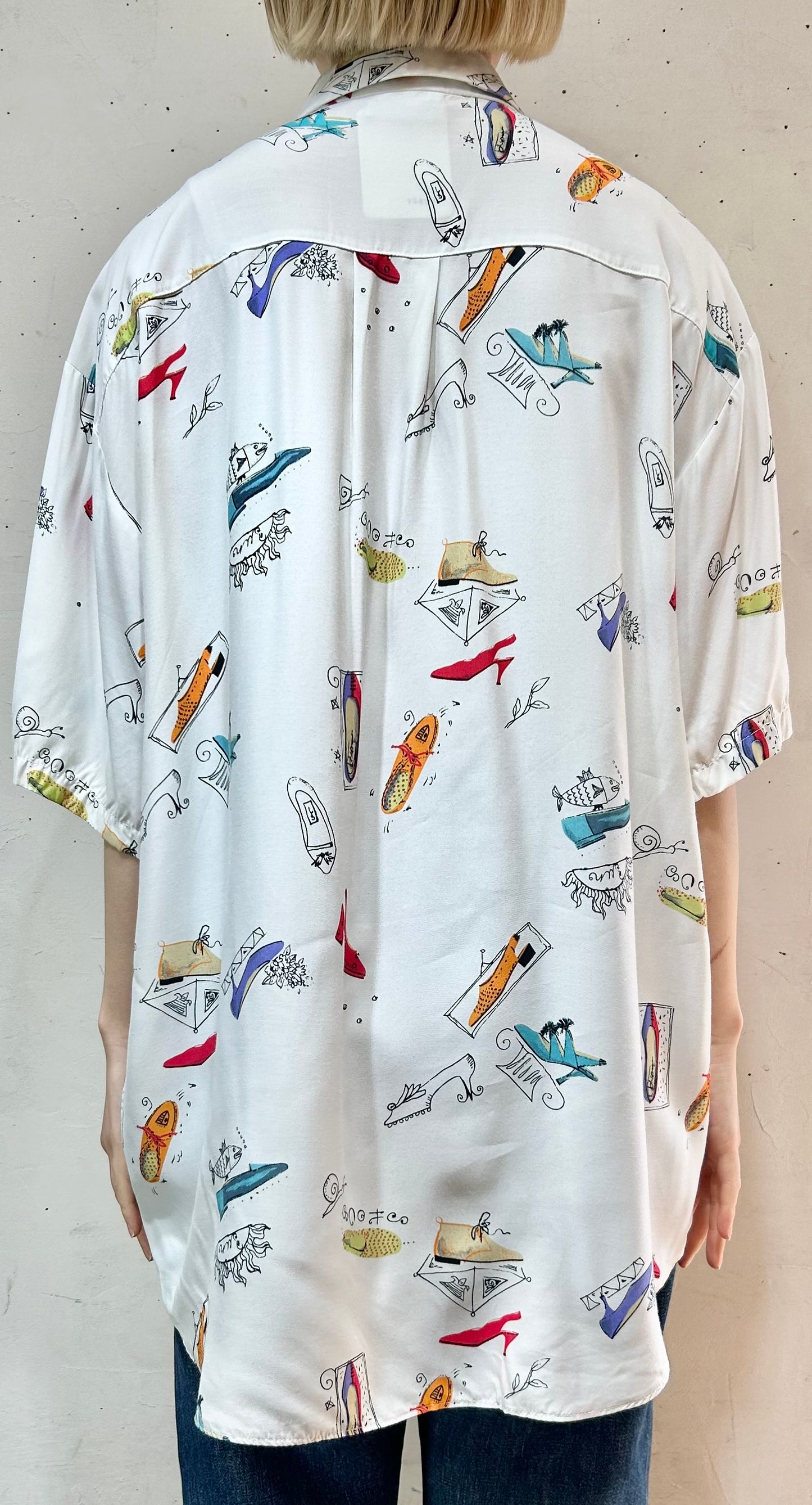 Vintage Viscose Shirt  [E27045]