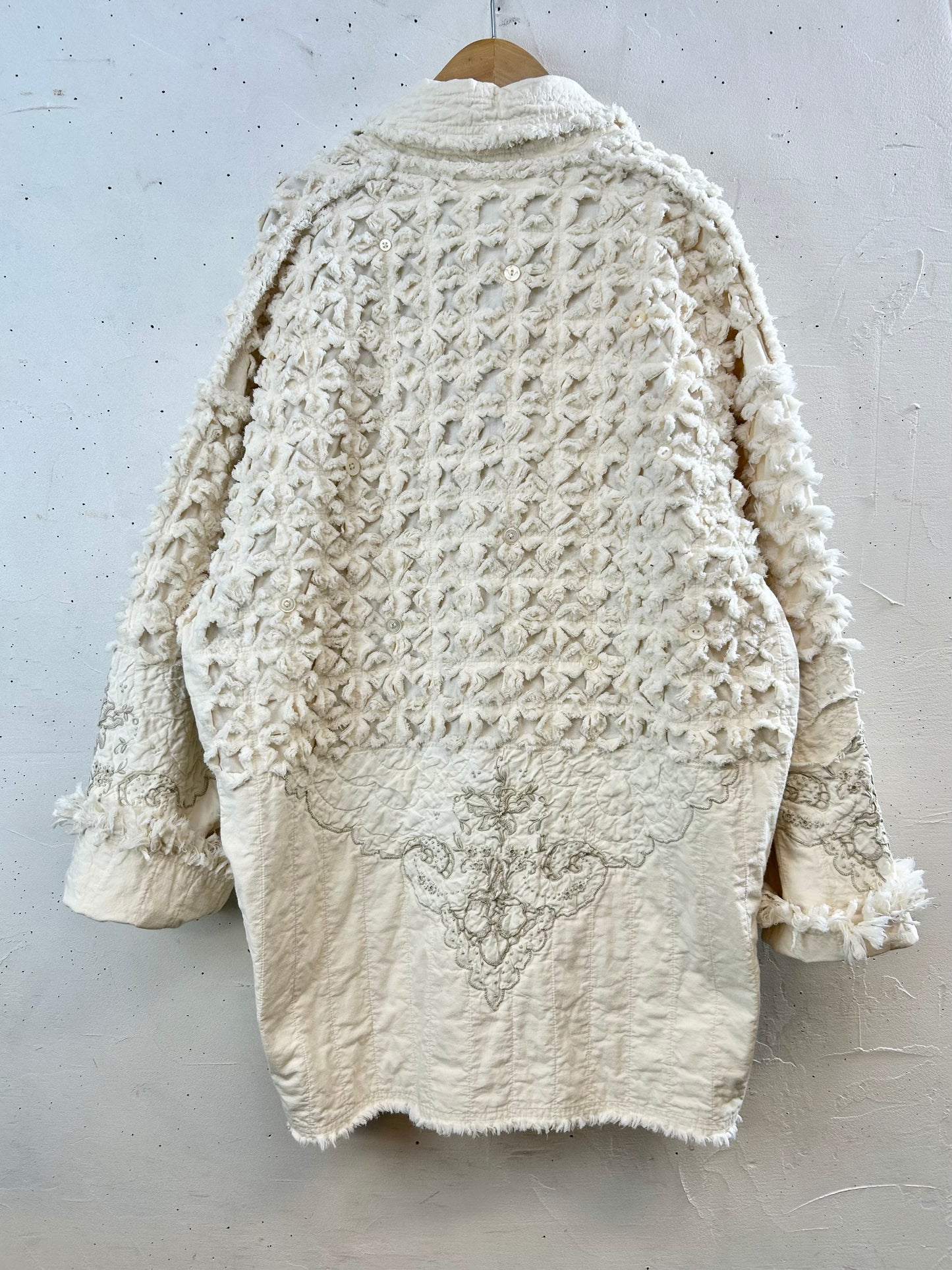 Vintage Slash Quilt Jacket [D30069]
