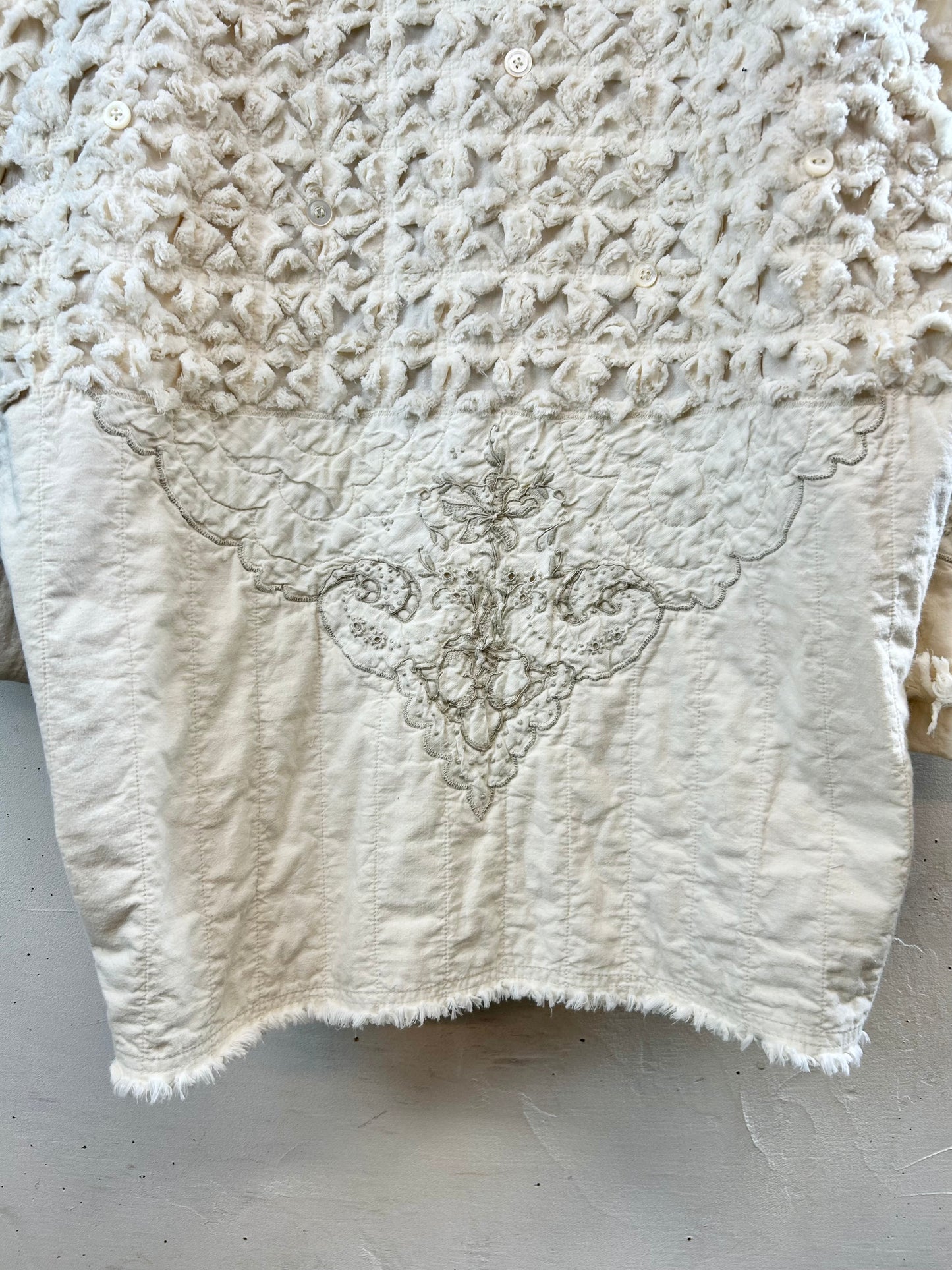 Vintage Slash Quilt Jacket [D30069]