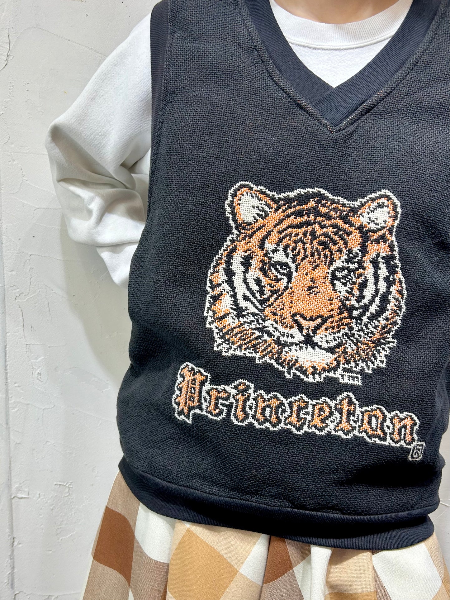 Vintage Princeton Knit Vest [L25750]