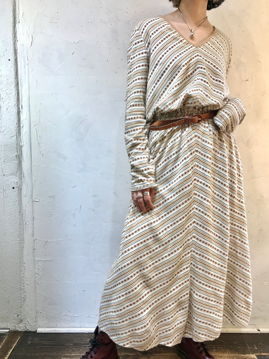 70‘s Vintage Dress〜BettyBarclay〜 [L25737]