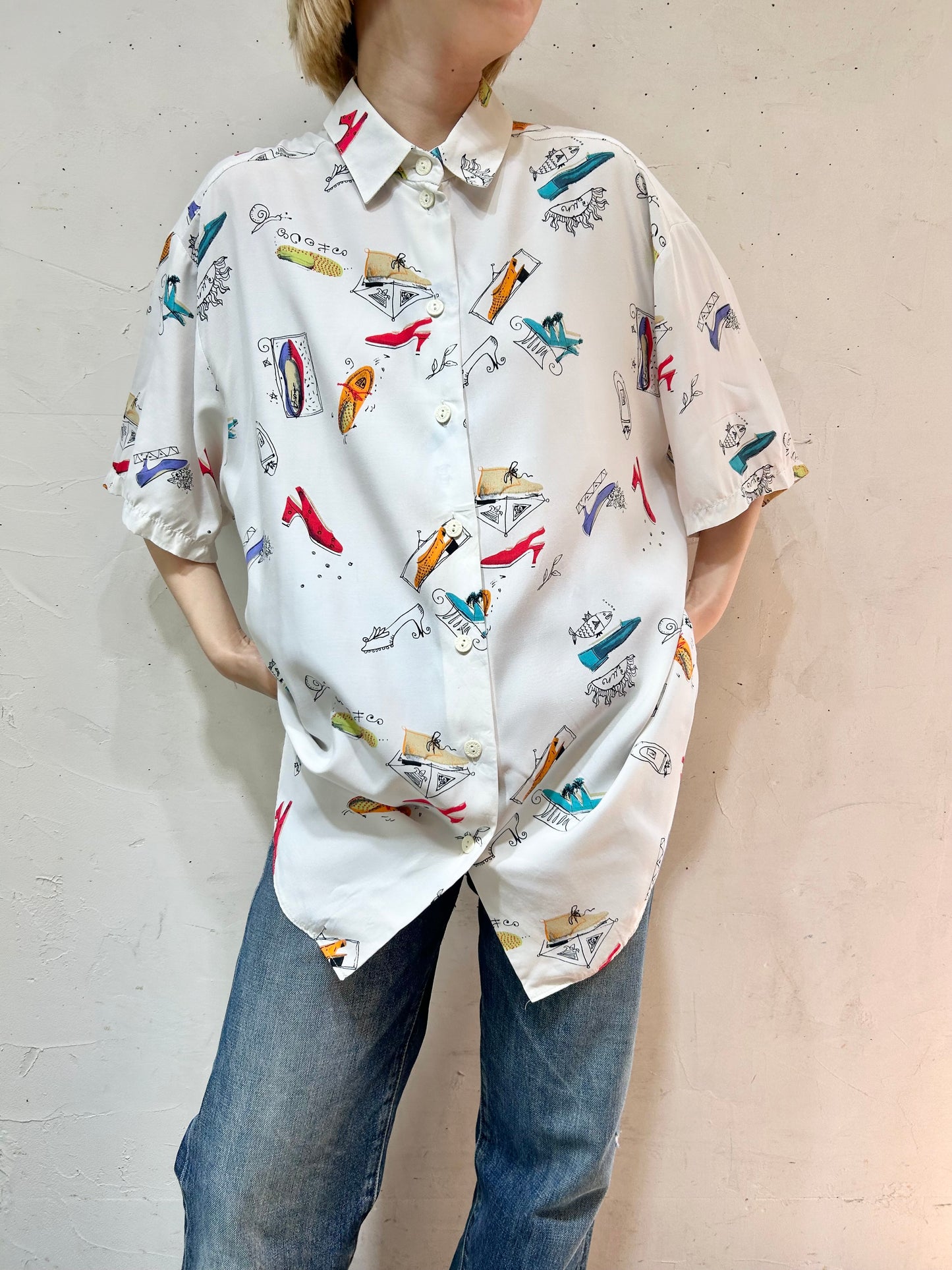 Vintage Viscose Shirt  [E27045]